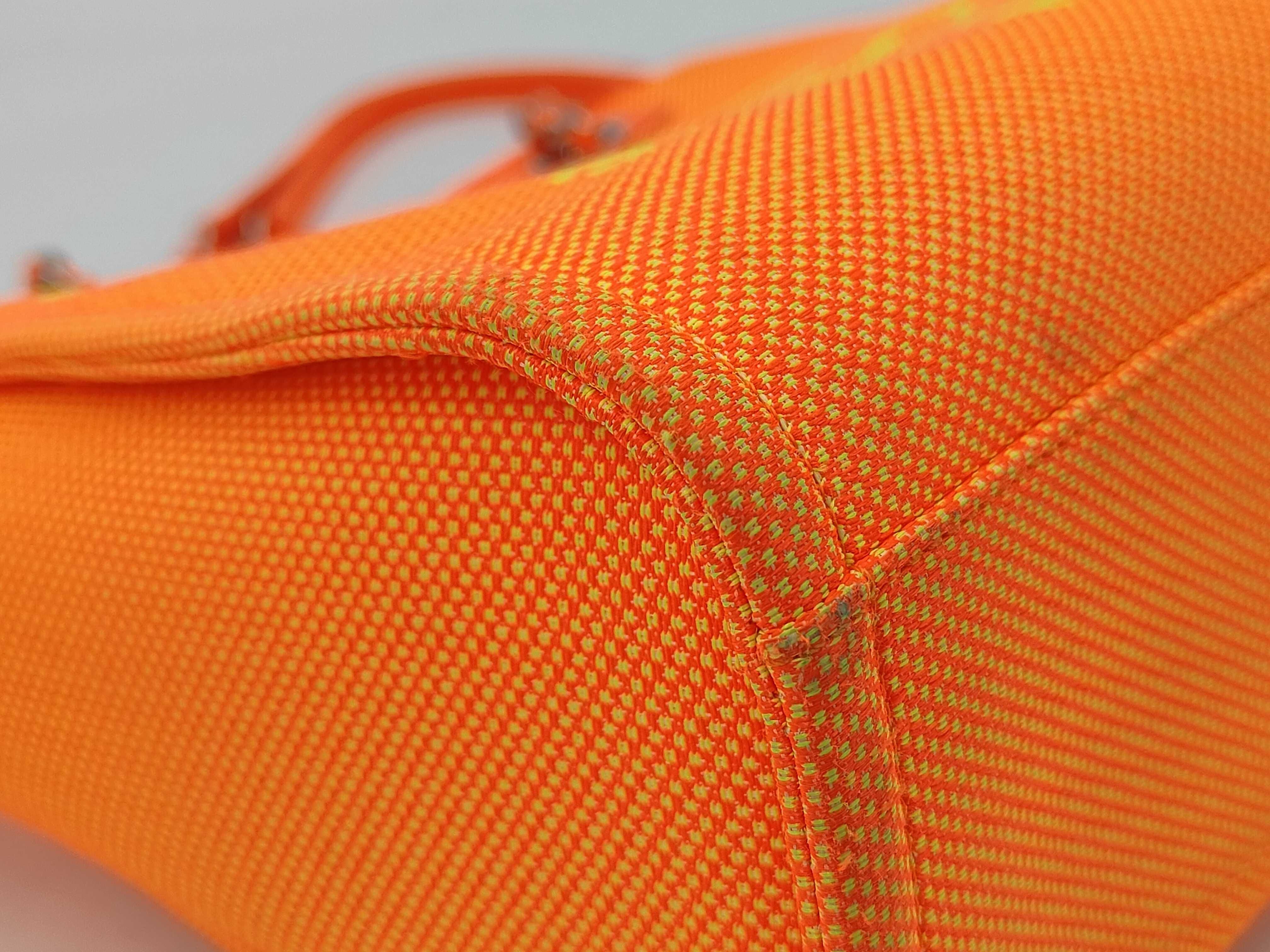 BAG DEAUVILLE NO.31 SMALL CHAIN ​​TOTE NEON ORANGE W CARD A66939 31347468 Tote Bag — view 4