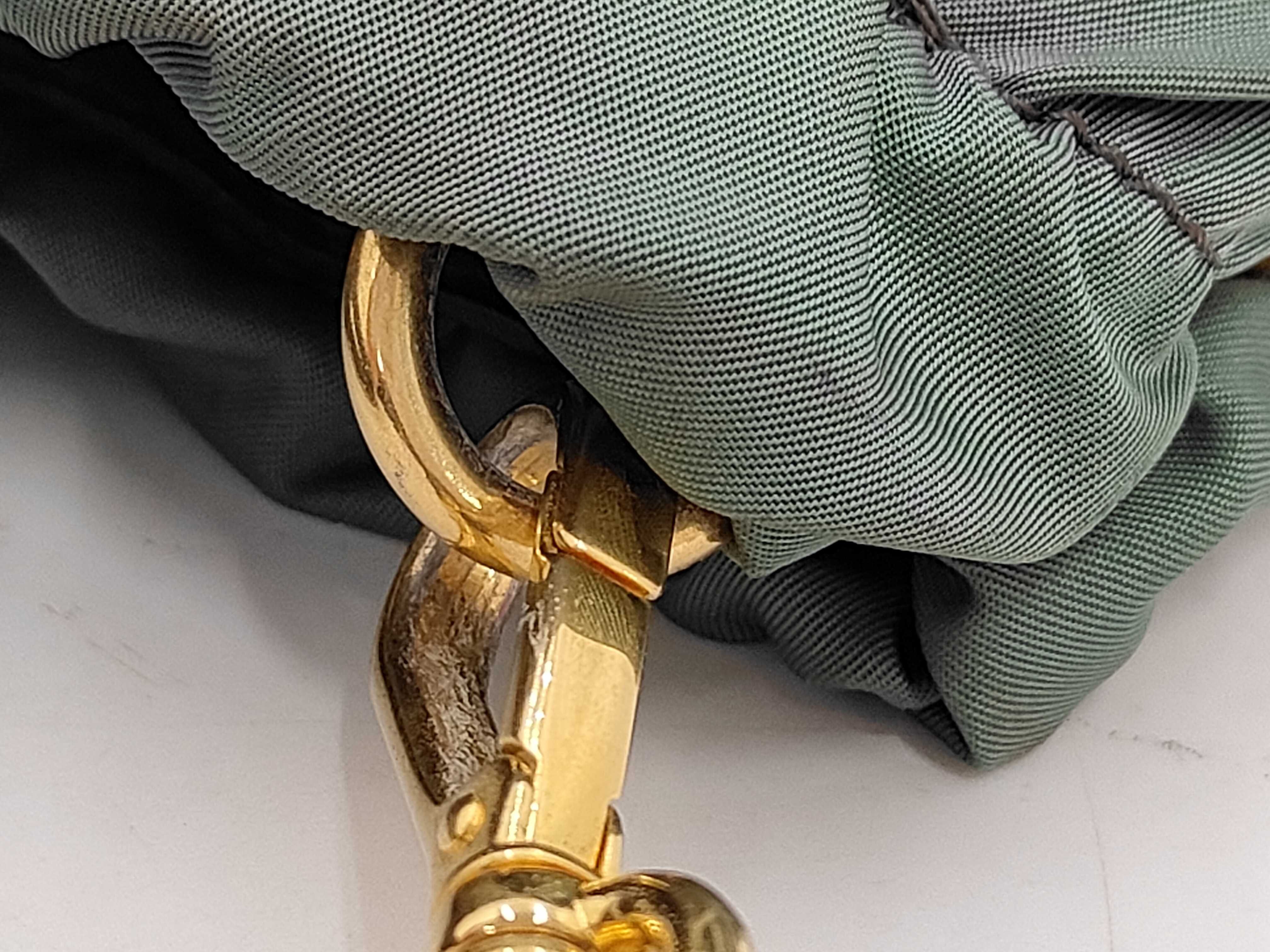 Nylon Prada Nylon 2-Way Bag Green Handbag — view 6