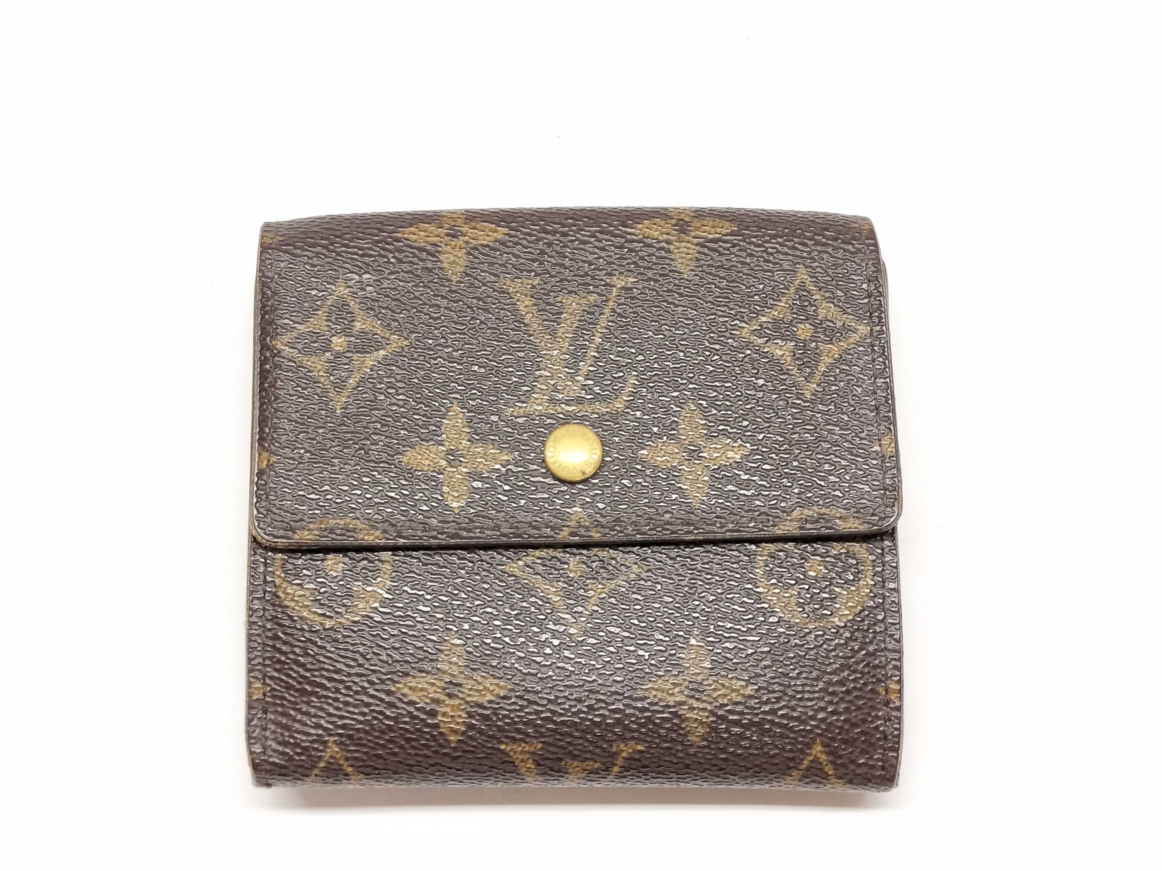 Monogram Double Snap Wallet