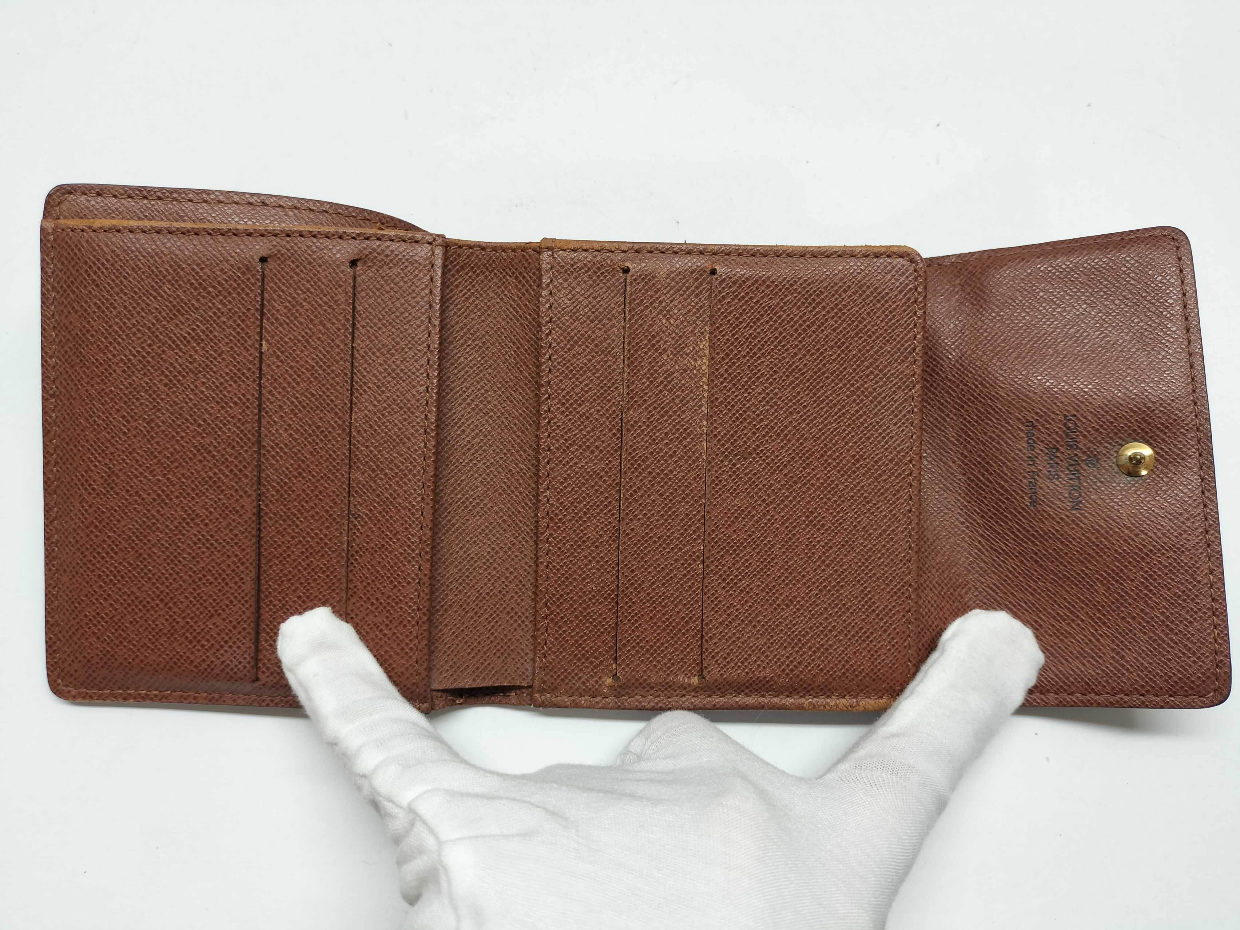 Monogram Double Snap Wallet — view 9