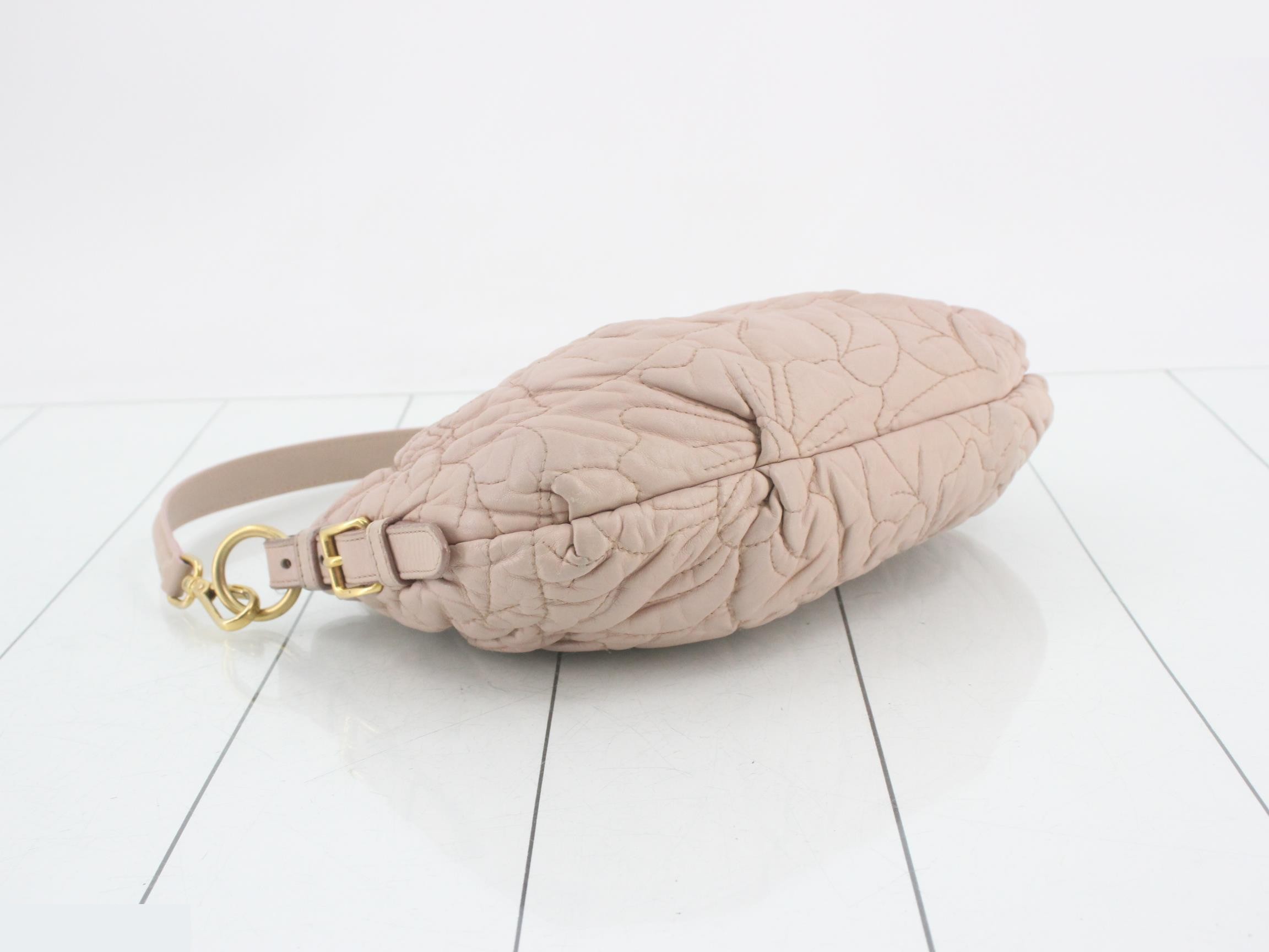 quilted leather handbag — view 5