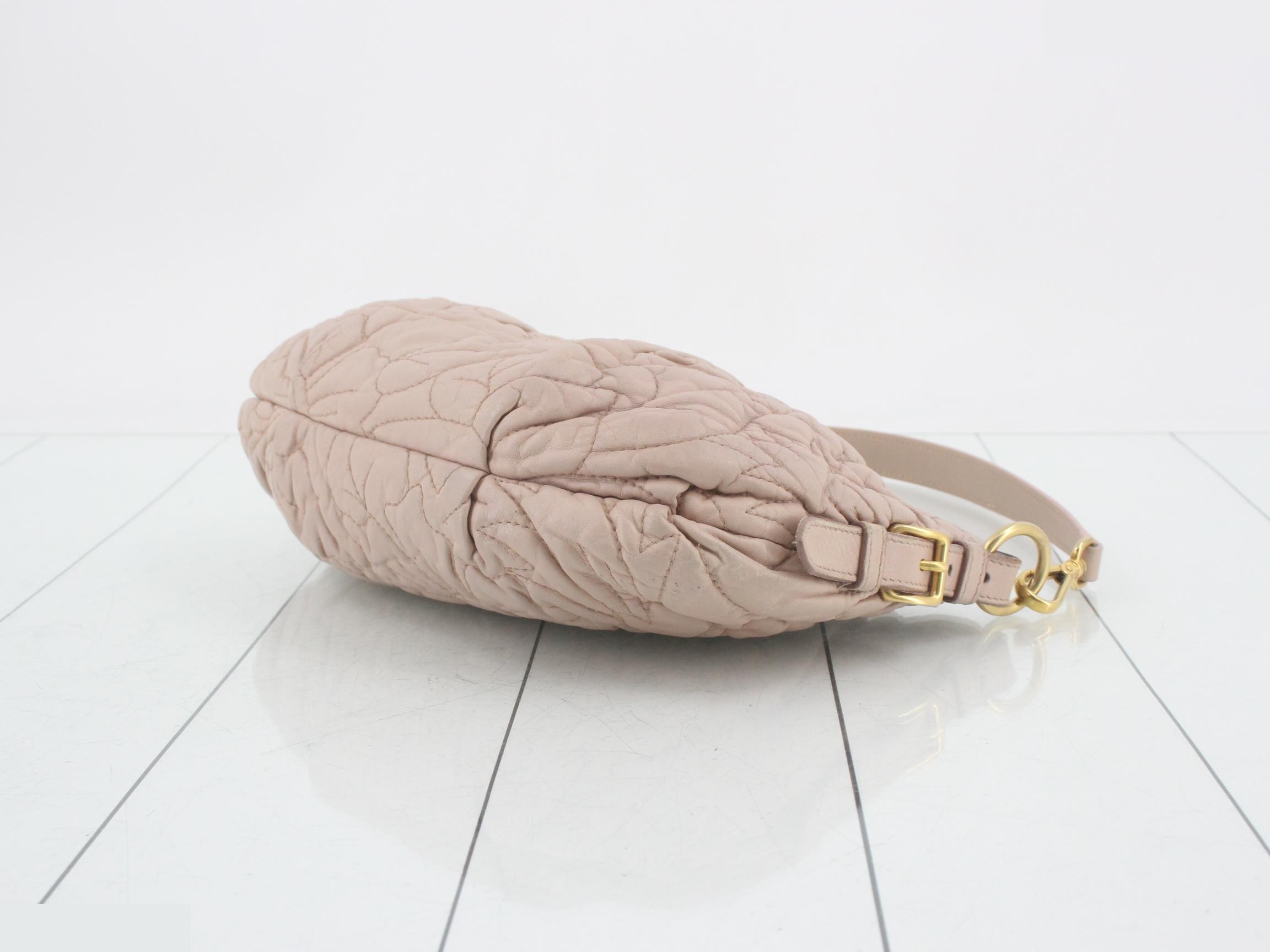 quilted leather handbag — view 6