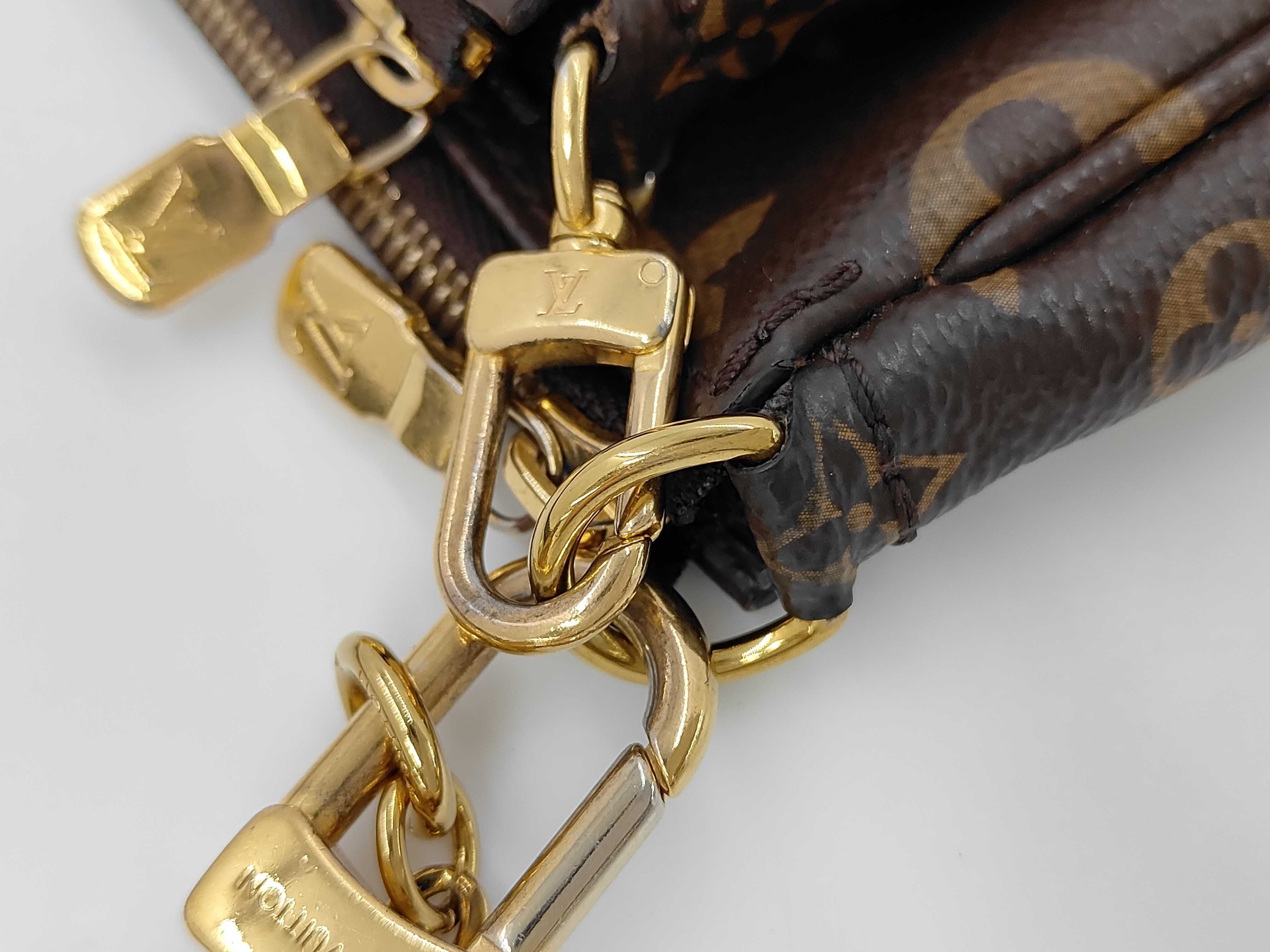M44813 Louis Vuitton Monogram Multi Pochette Accessoires DR0220 Shoulder Bag — view 7