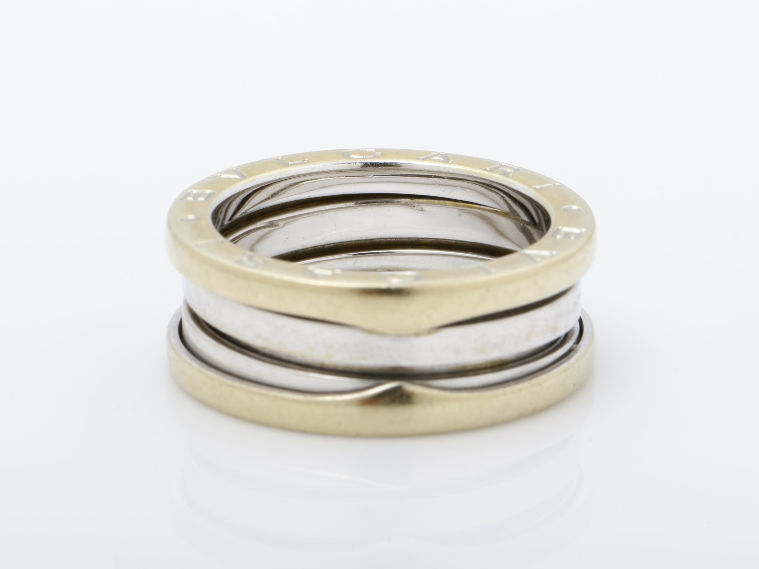 B.zero1 ring, 8.7g, size 53, 750WG — view 4