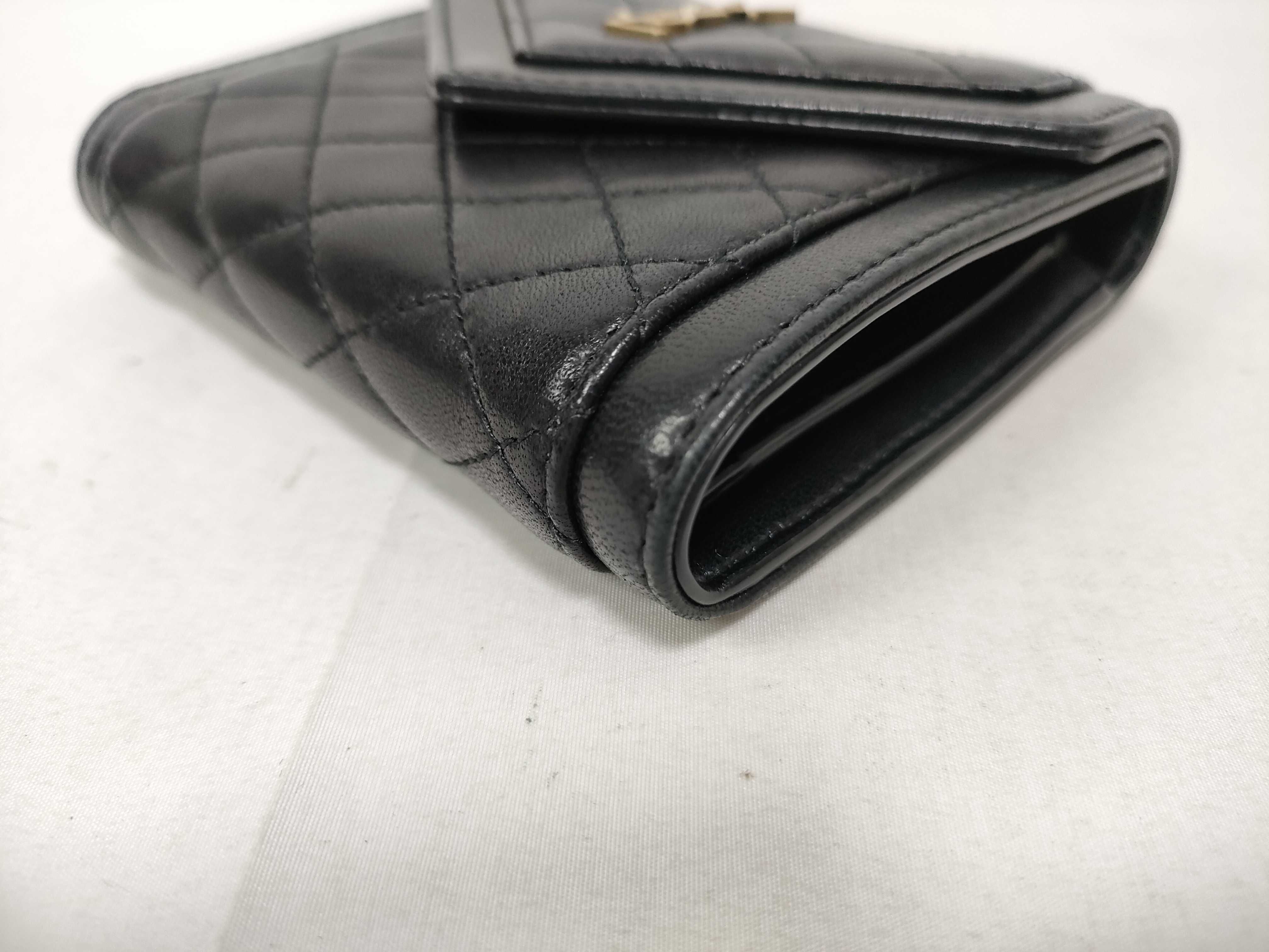Gaby Compact Wallet 692684 Leather Black Wallet — view 3