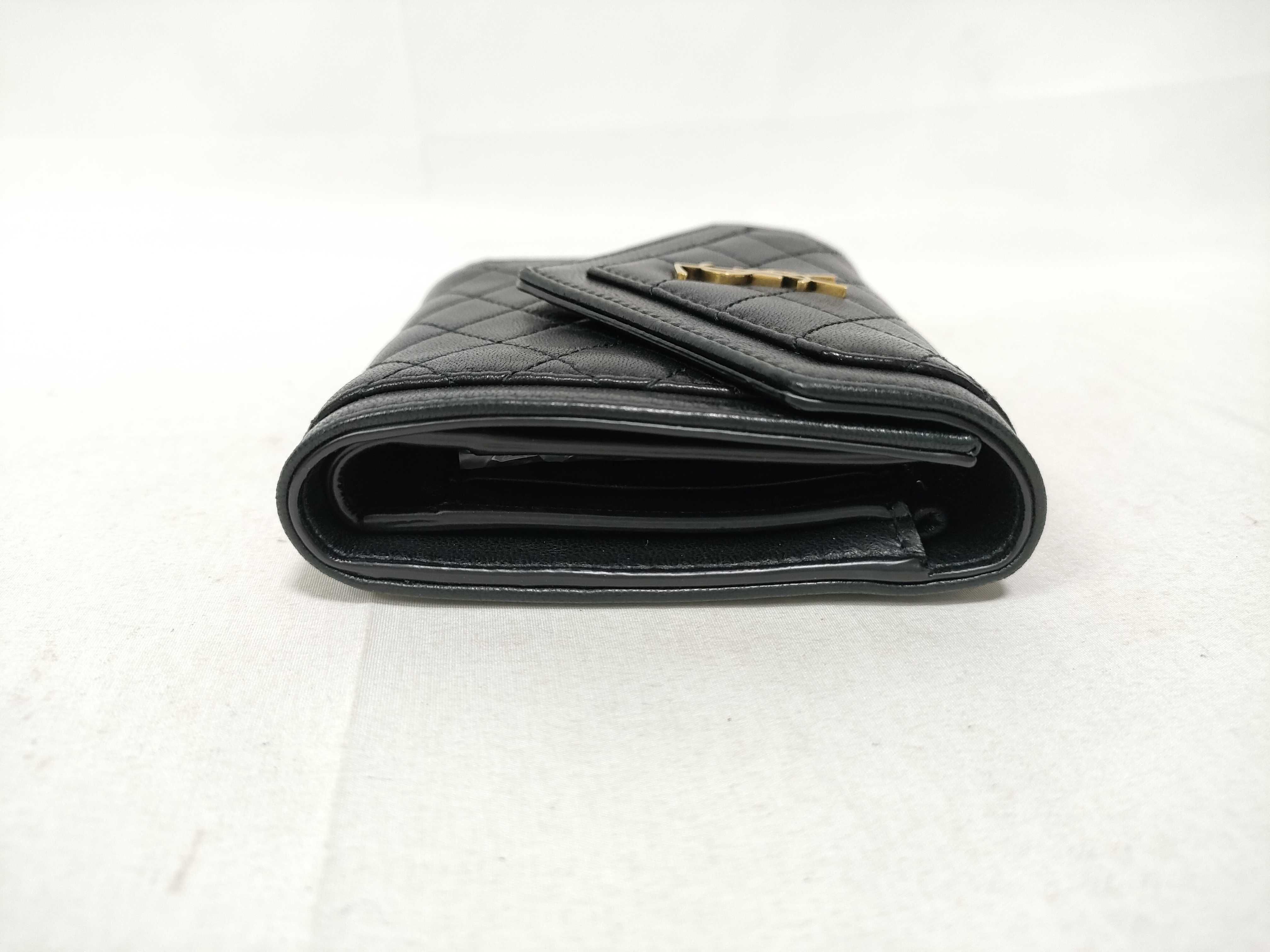 Gaby Compact Wallet 692684 Leather Black Wallet — view 5