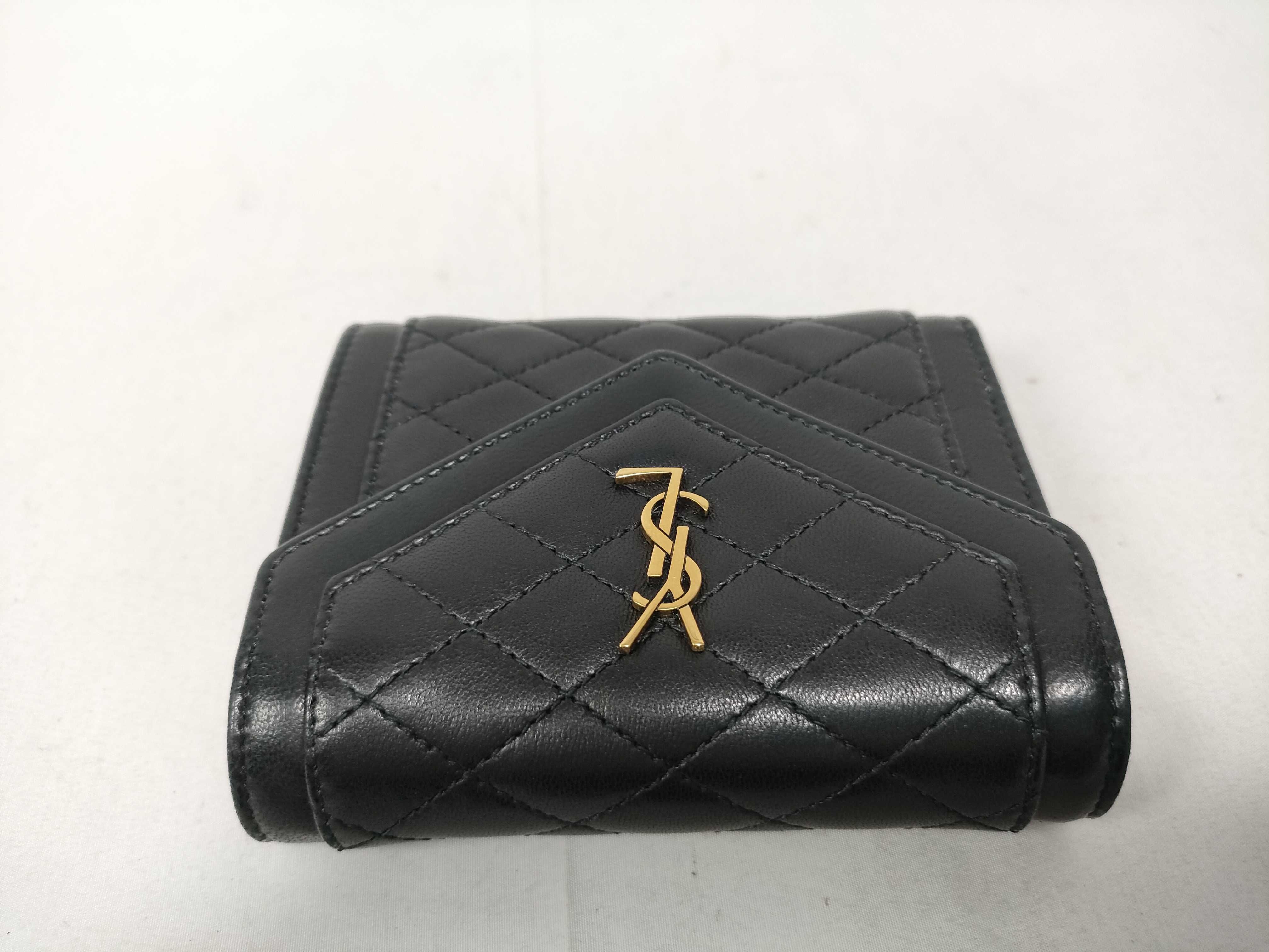 Gaby Compact Wallet 692684 Leather Black Wallet — view 8