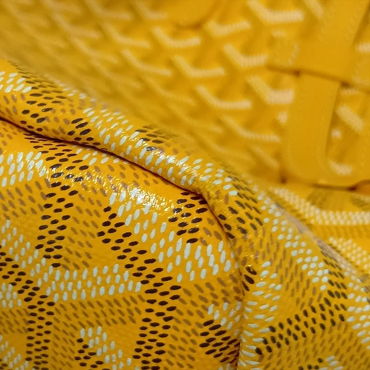 Cyan Gris PVC Tote Bag Yellow — view 11