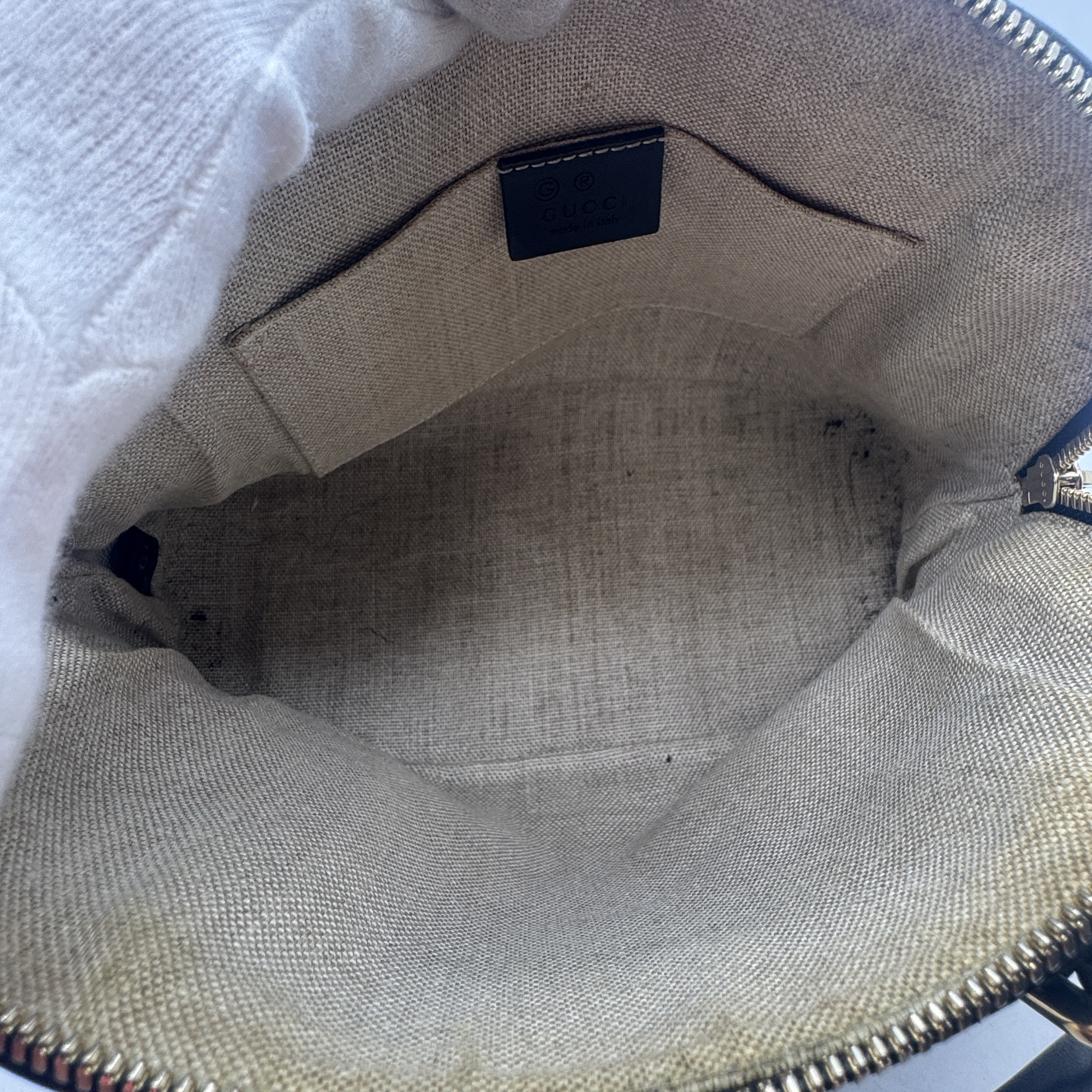 Nice Microguccissima Dome Bag Black Handbag — view 12