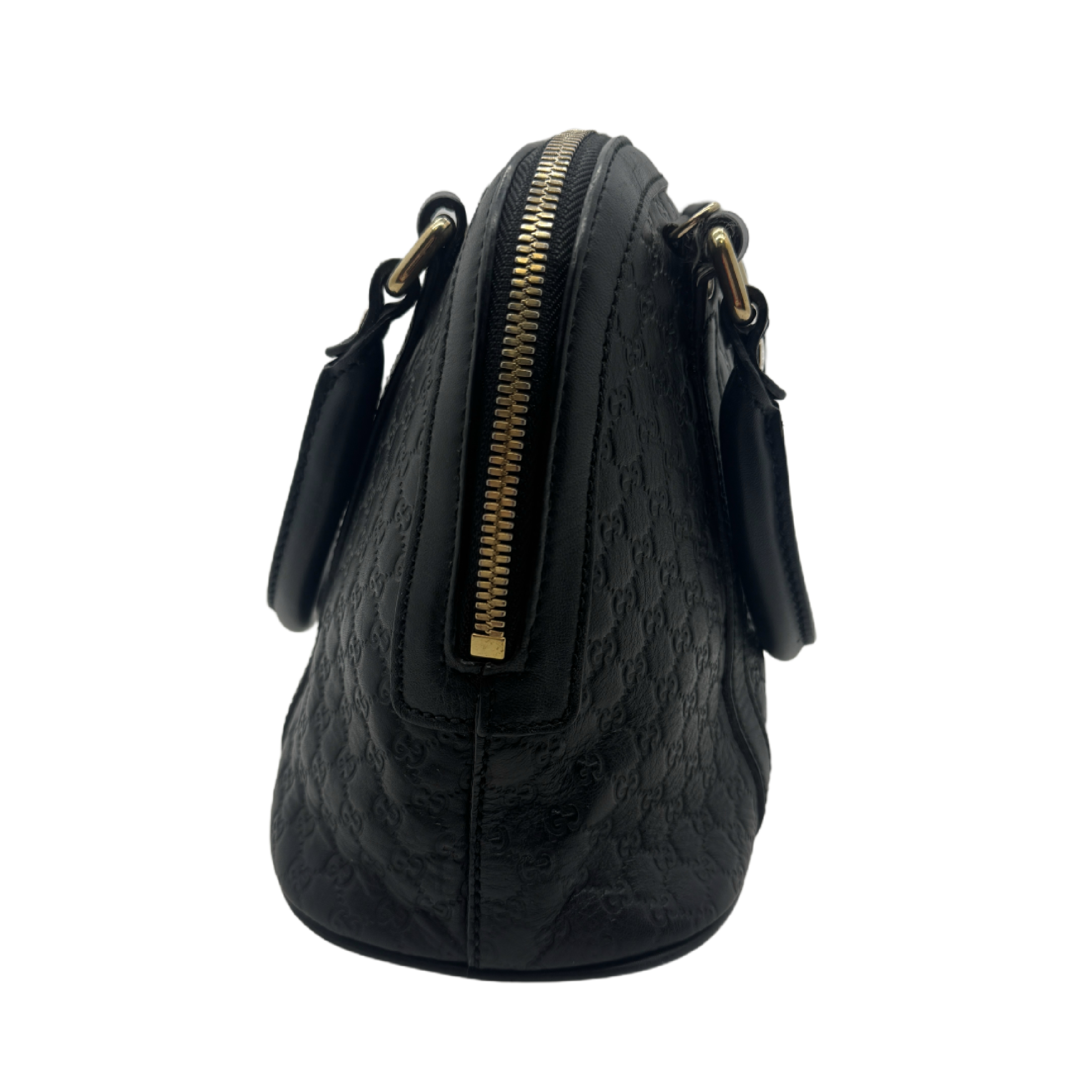 Nice Microguccissima Dome Bag Black Handbag — view 3