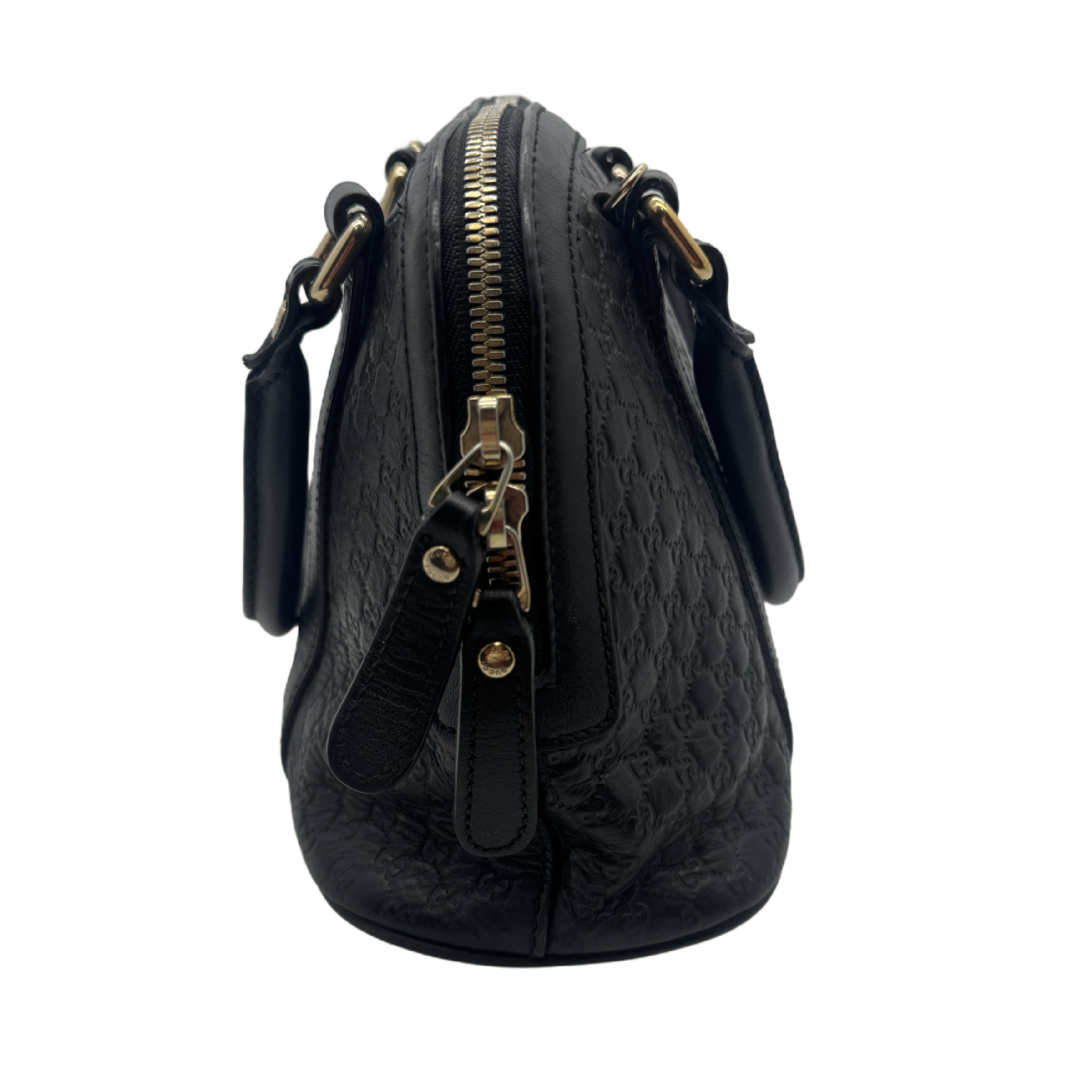 Nice Microguccissima Dome Bag Black Handbag — view 4