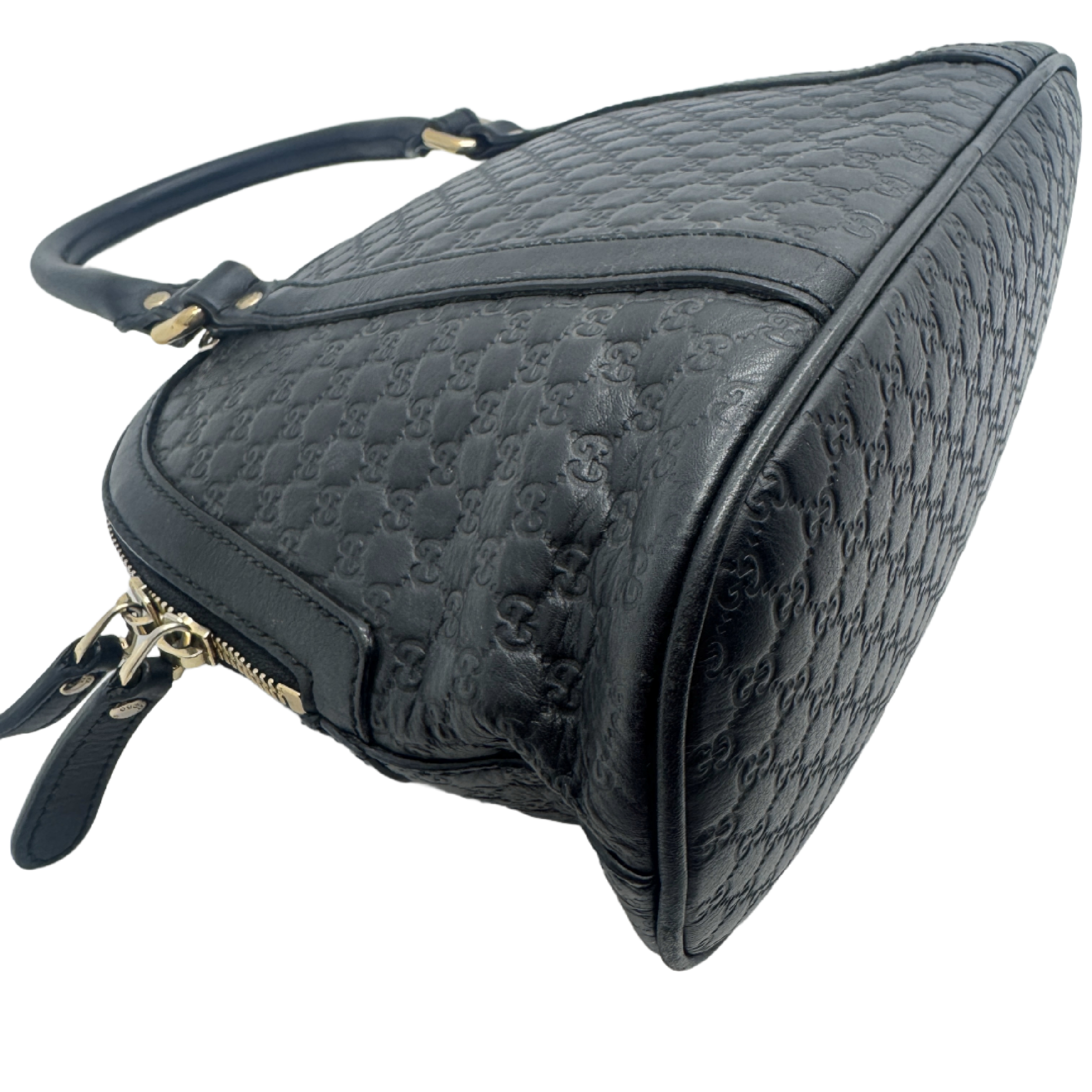 Nice Microguccissima Dome Bag Black Handbag — view 5