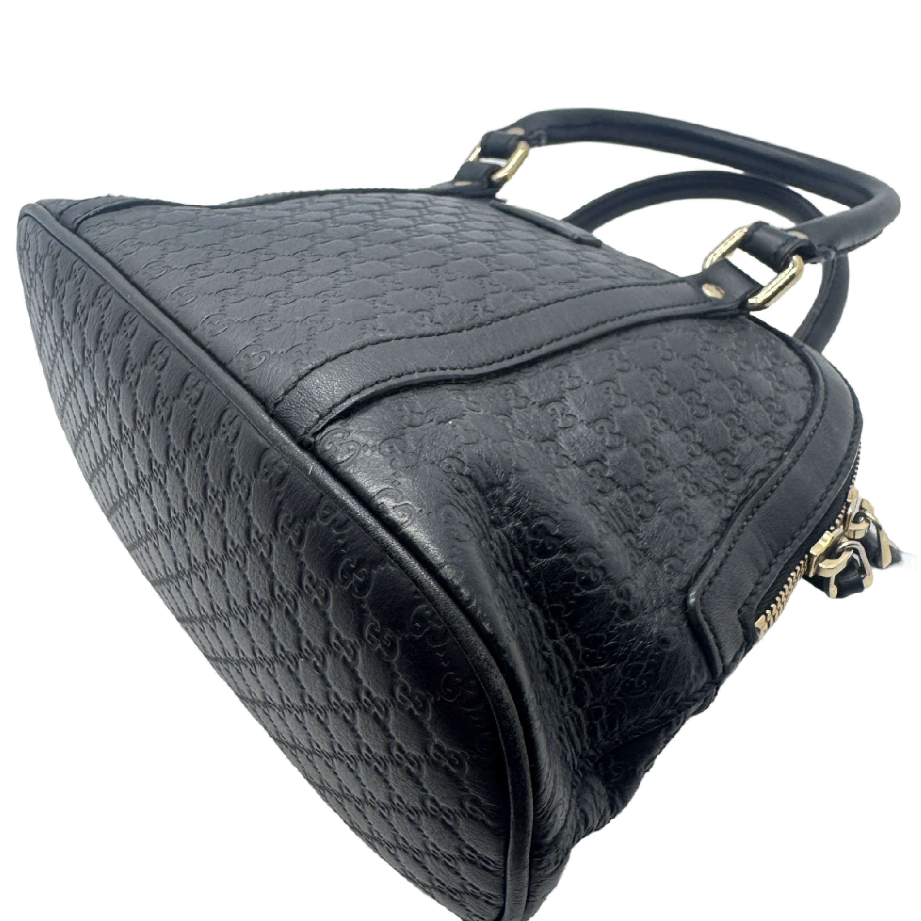 Nice Microguccissima Dome Bag Black Handbag — view 8