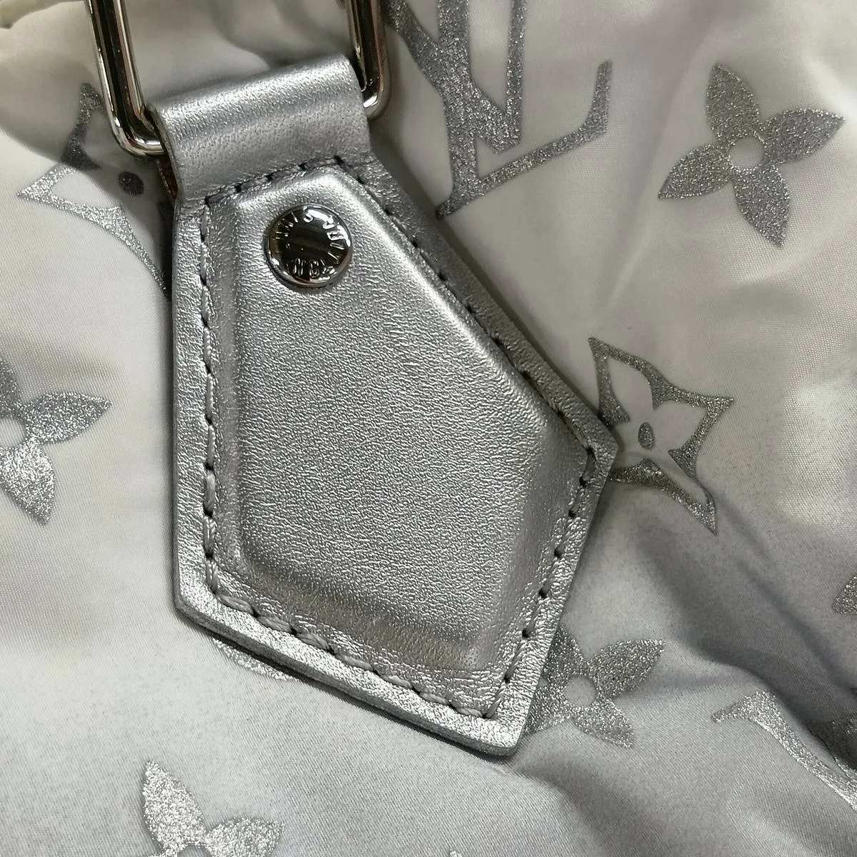 LV SKI Speedy Bandoulière 25 M11848 Silver (RFID detected) — view 11