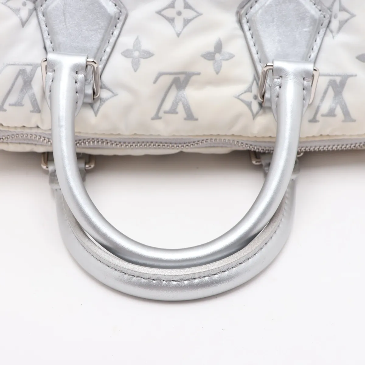 LV SKI Speedy Bandoulière 25 M11848 Silver (RFID detected) — view 5