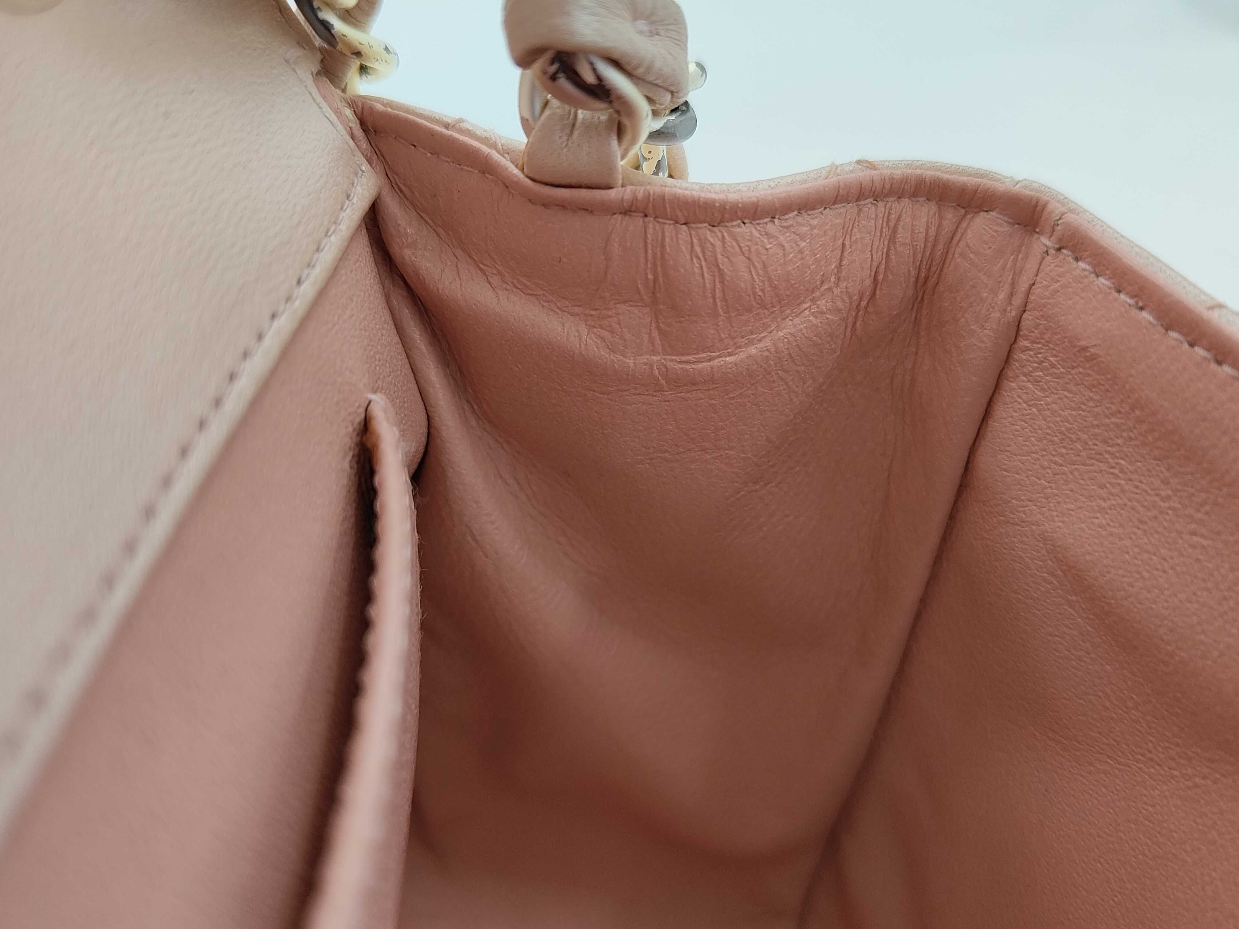 Matelassé Mini Chain Shoulder Bag, Pink with Silver Hardware, 6637484. Shoulder bag. — view 13