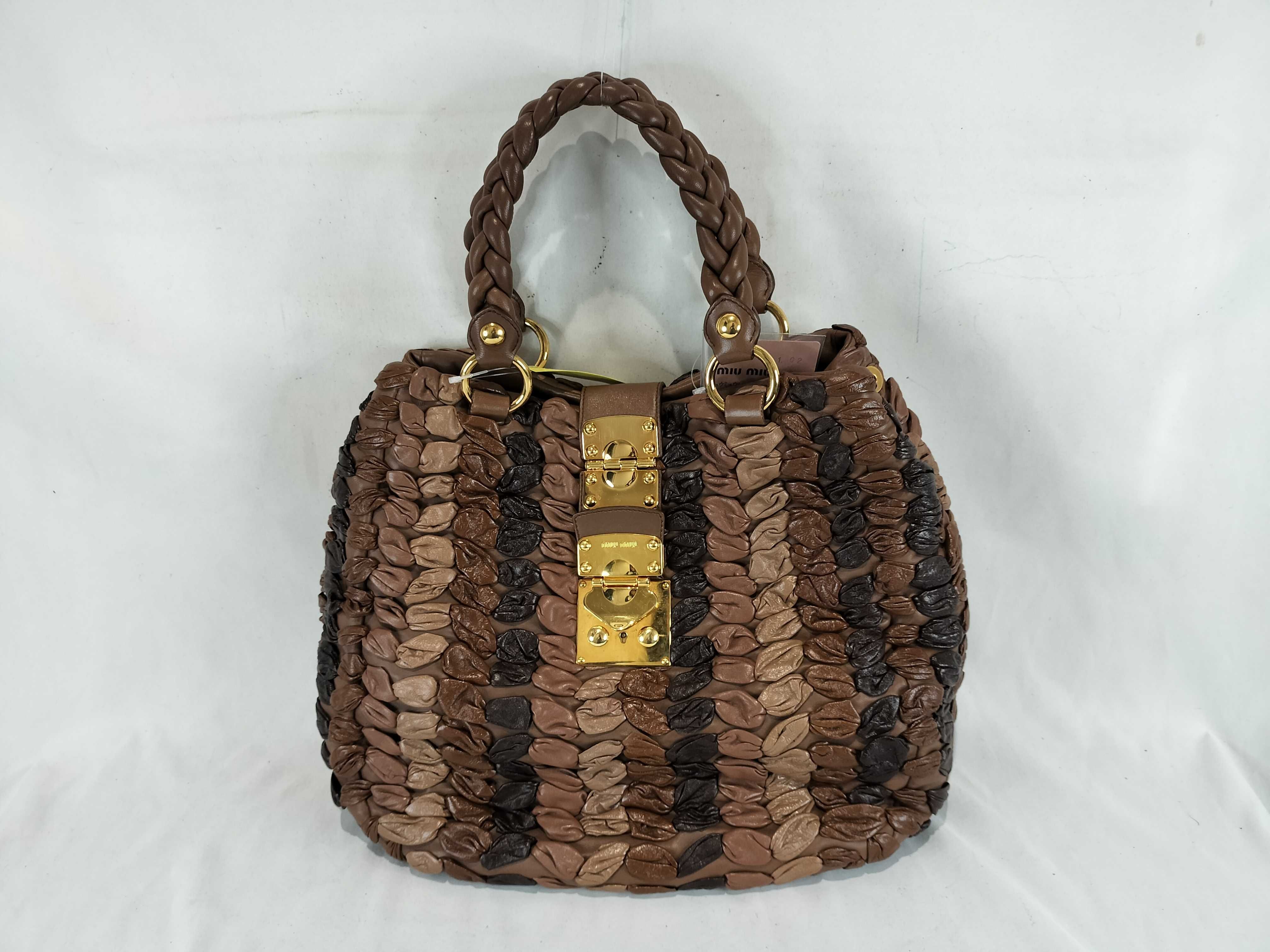 braided handbag