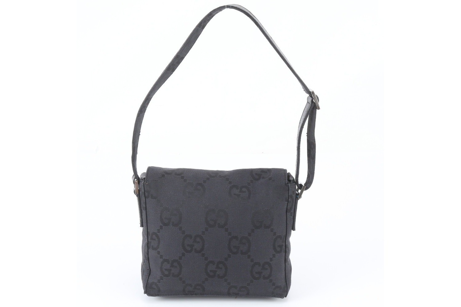 GG Canvas 001 3807 Leather Shoulder Bag — view 3
