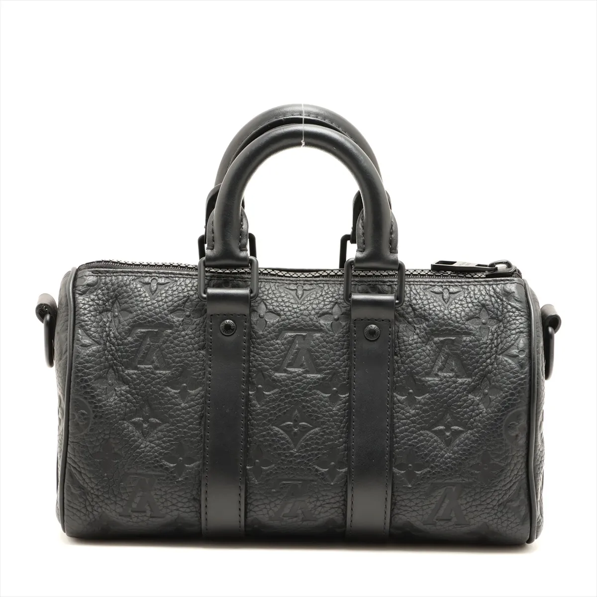 Taurillon Monogram Keepall Bandoulière 25 M20900 Black (RFID detected) — view 2