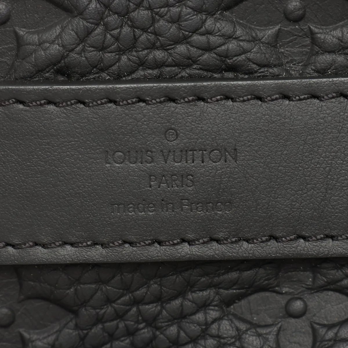 Taurillon Monogram Keepall Bandoulière 25 M20900 Black (RFID detected) — view 10