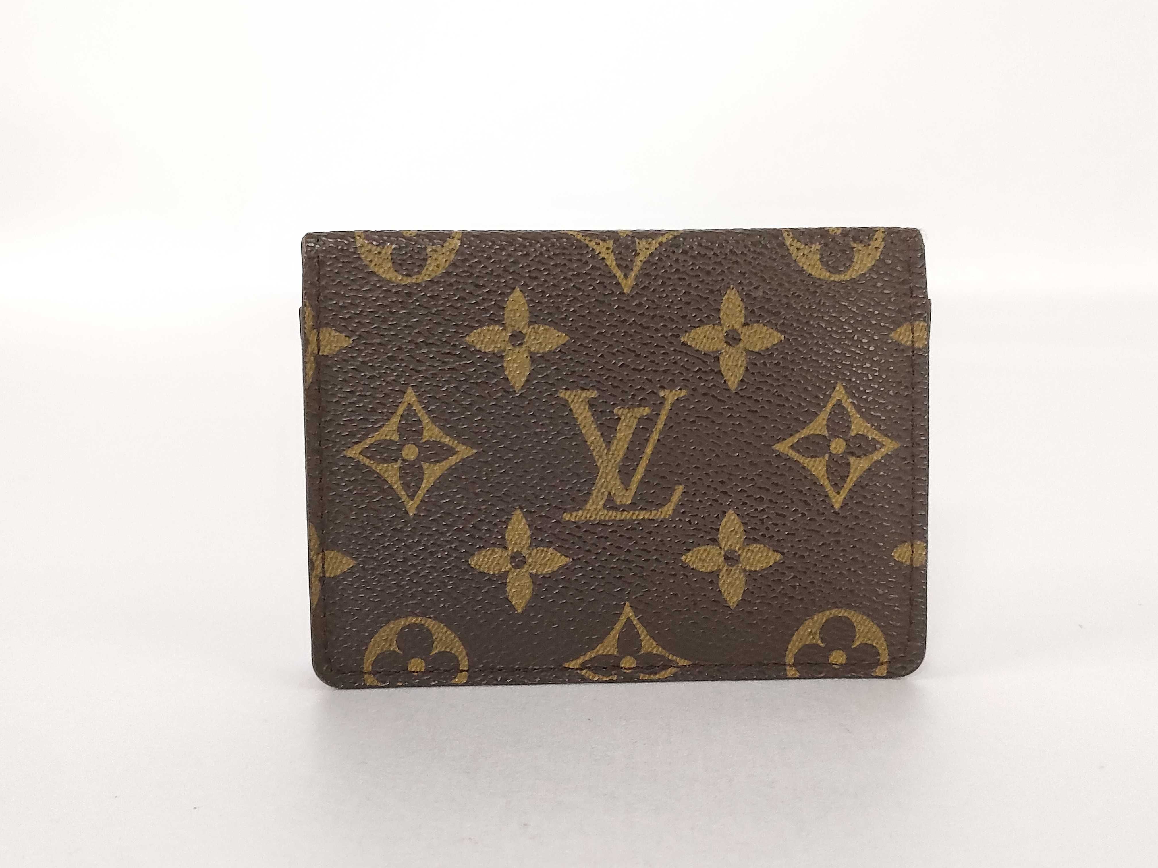 Monogram LV Monogram Pass Case Card Case