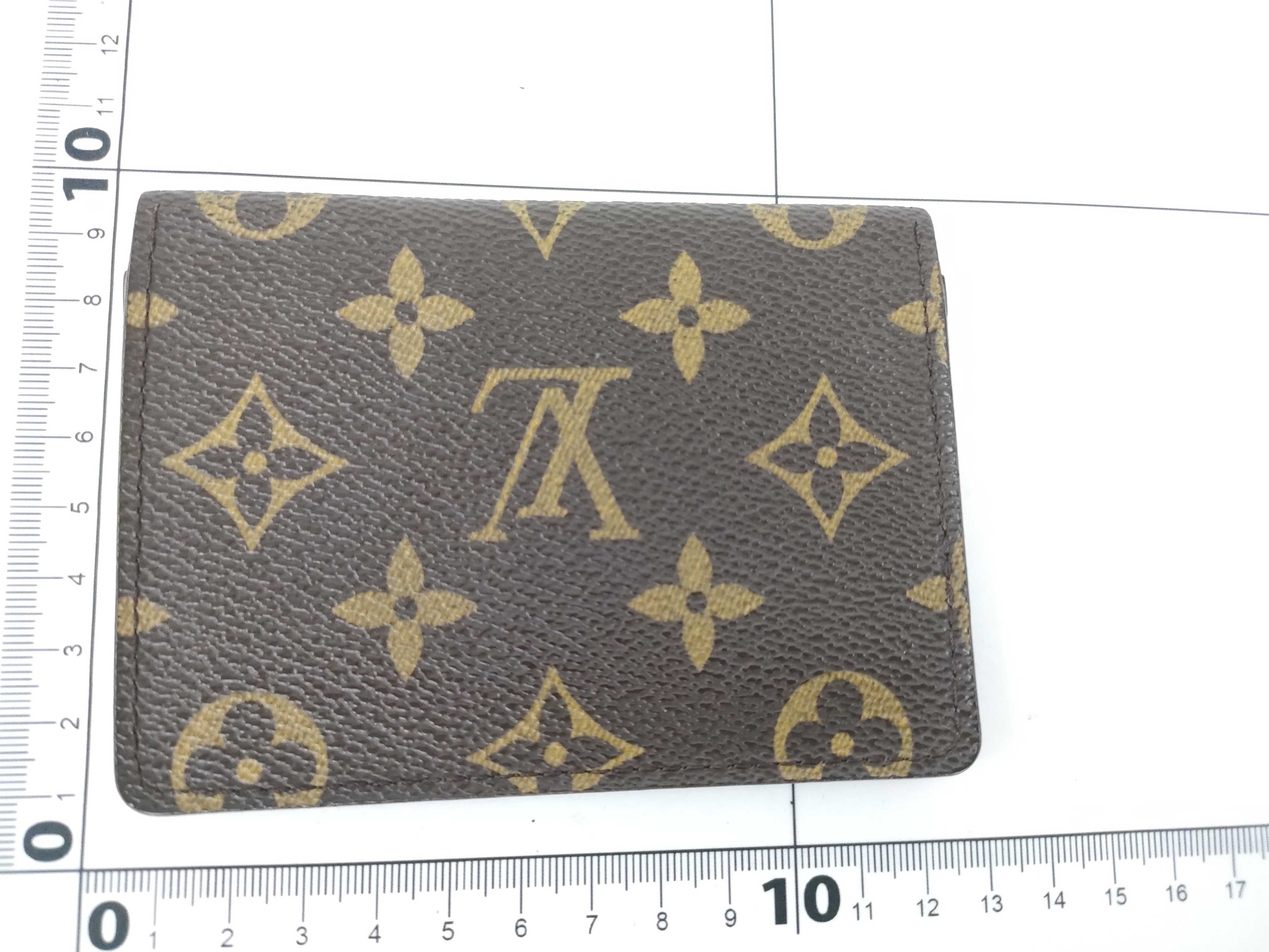 Monogram LV Monogram Pass Case Card Case — view 2