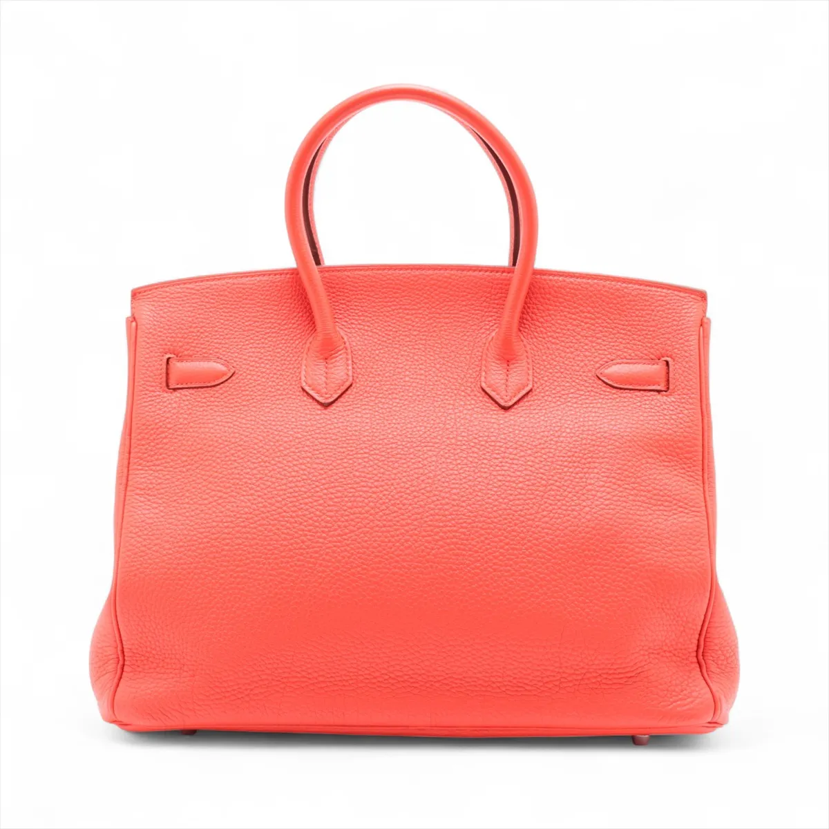 [Individually packaged] Hermes Birkin 35 Retourne Togo Rose Jaipur Silver Hardware Q: 2013 — view 2