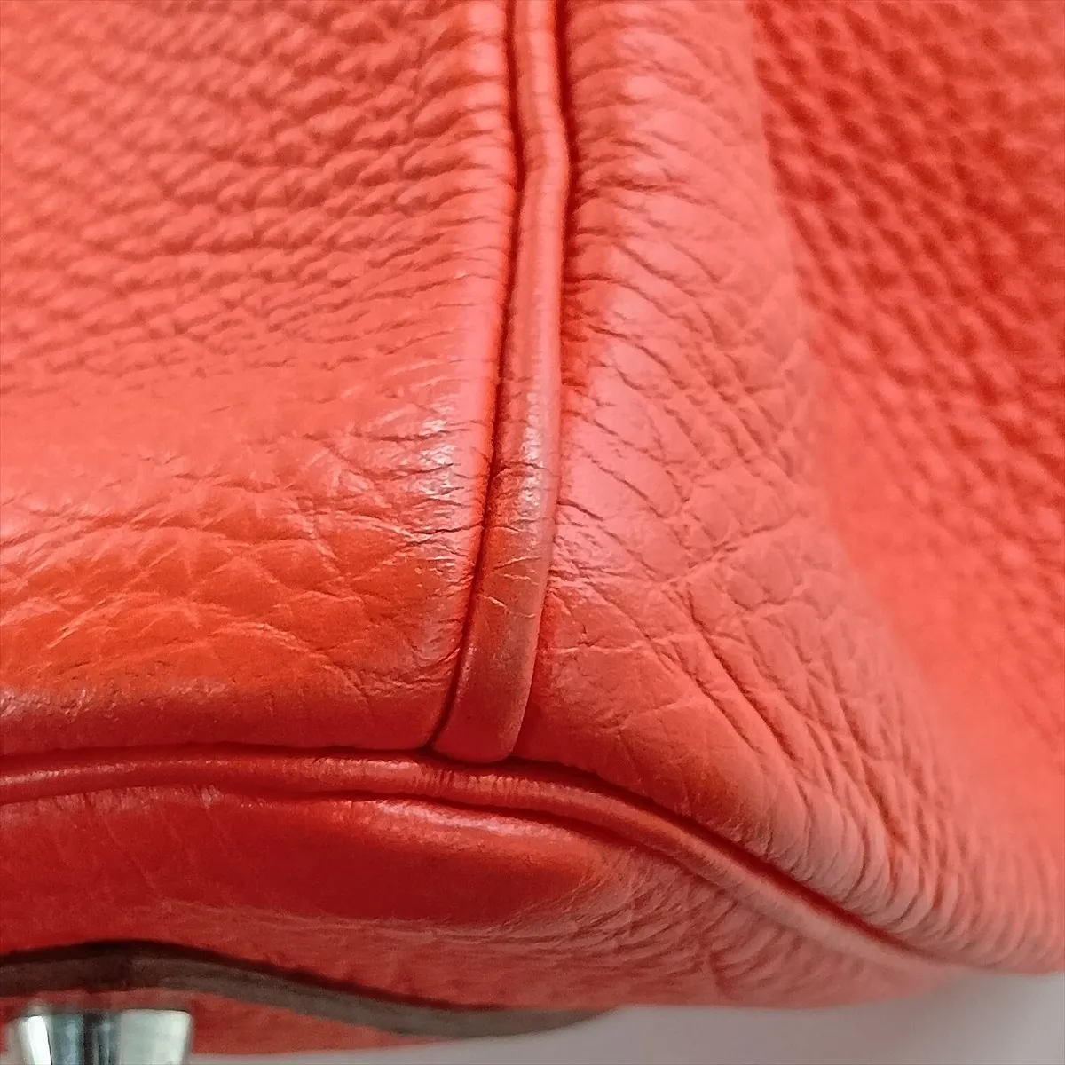 [Individually packaged] Hermes Birkin 35 Retourne Togo Rose Jaipur Silver Hardware Q: 2013 — view 13