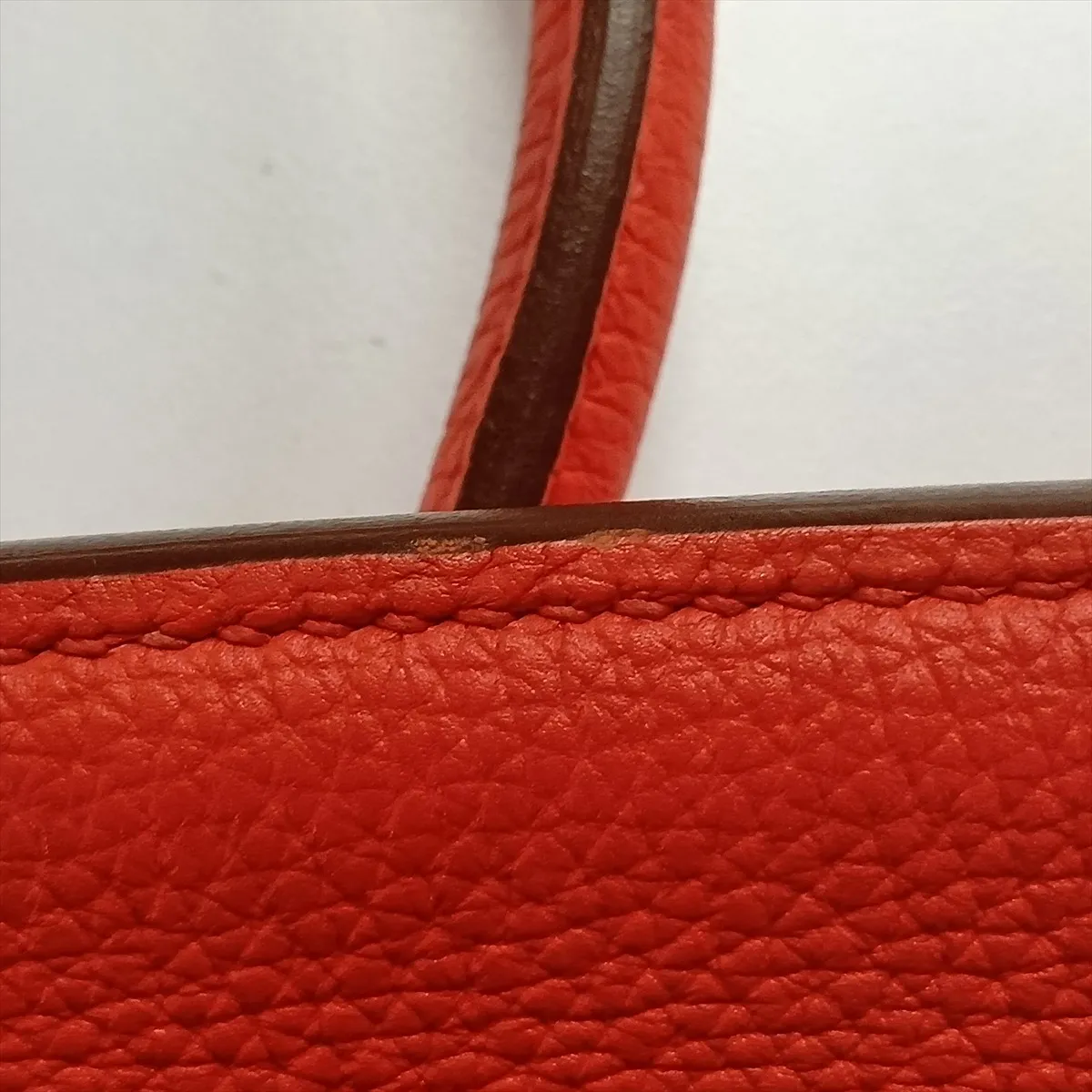 [Individually packaged] Hermes Birkin 35 Retourne Togo Rose Jaipur Silver Hardware Q: 2013 — view 14