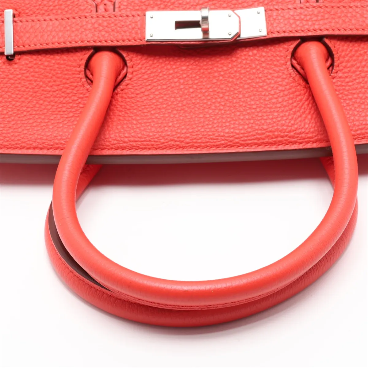 [Individually packaged] Hermes Birkin 35 Retourne Togo Rose Jaipur Silver Hardware Q: 2013 — view 5