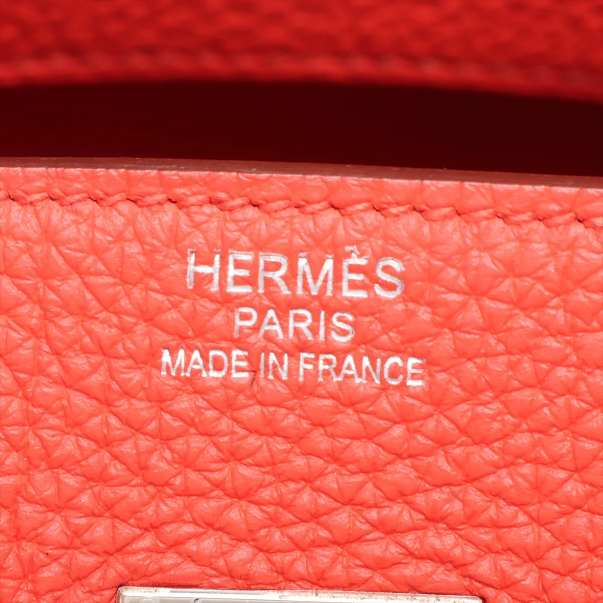 [Individually packaged] Hermes Birkin 35 Retourne Togo Rose Jaipur Silver Hardware Q: 2013 — view 10