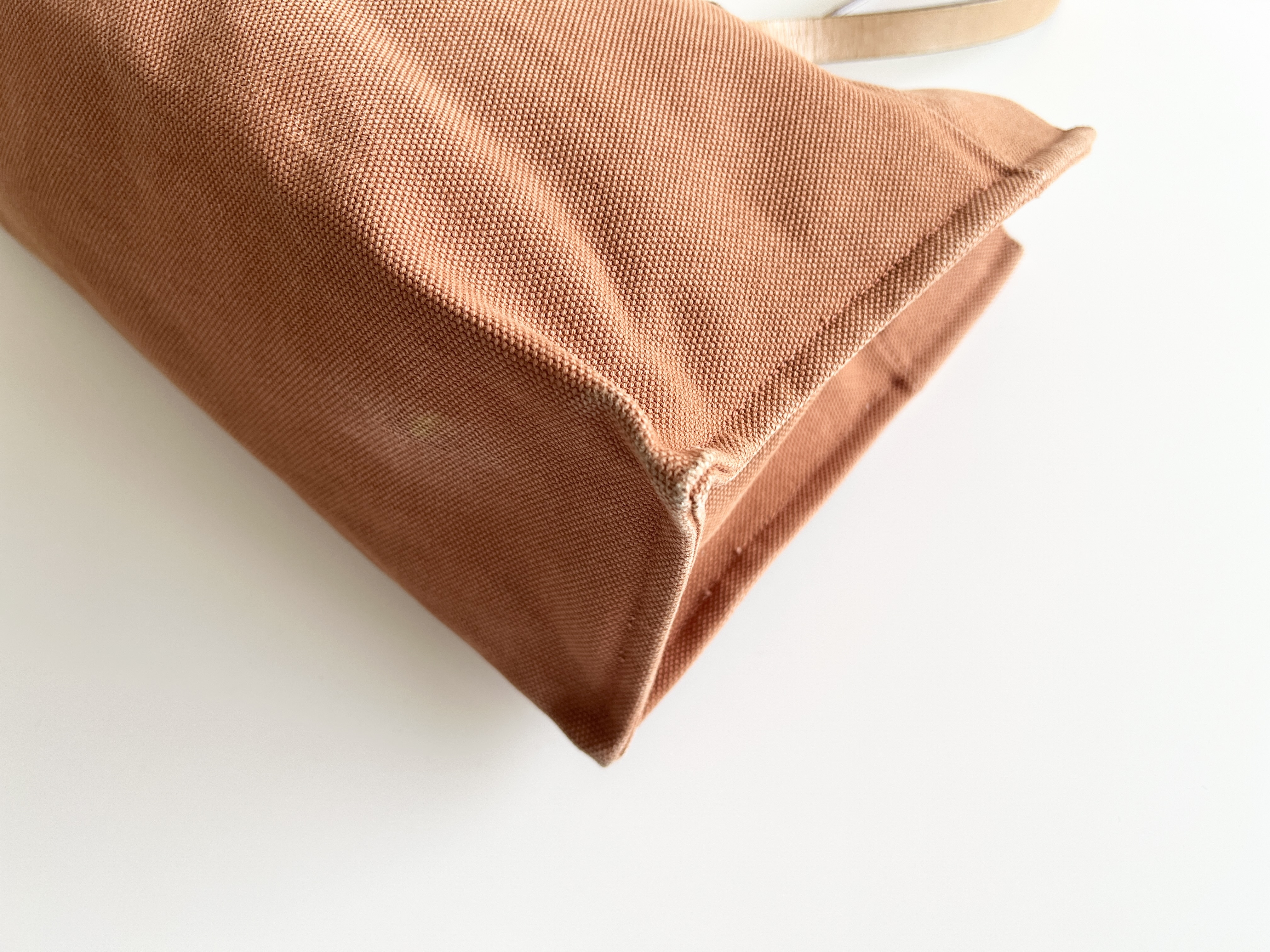 Etriviere Elan Buckle Canvas Leather Tote Bag Shoulder Bag Tote Bag — view 9