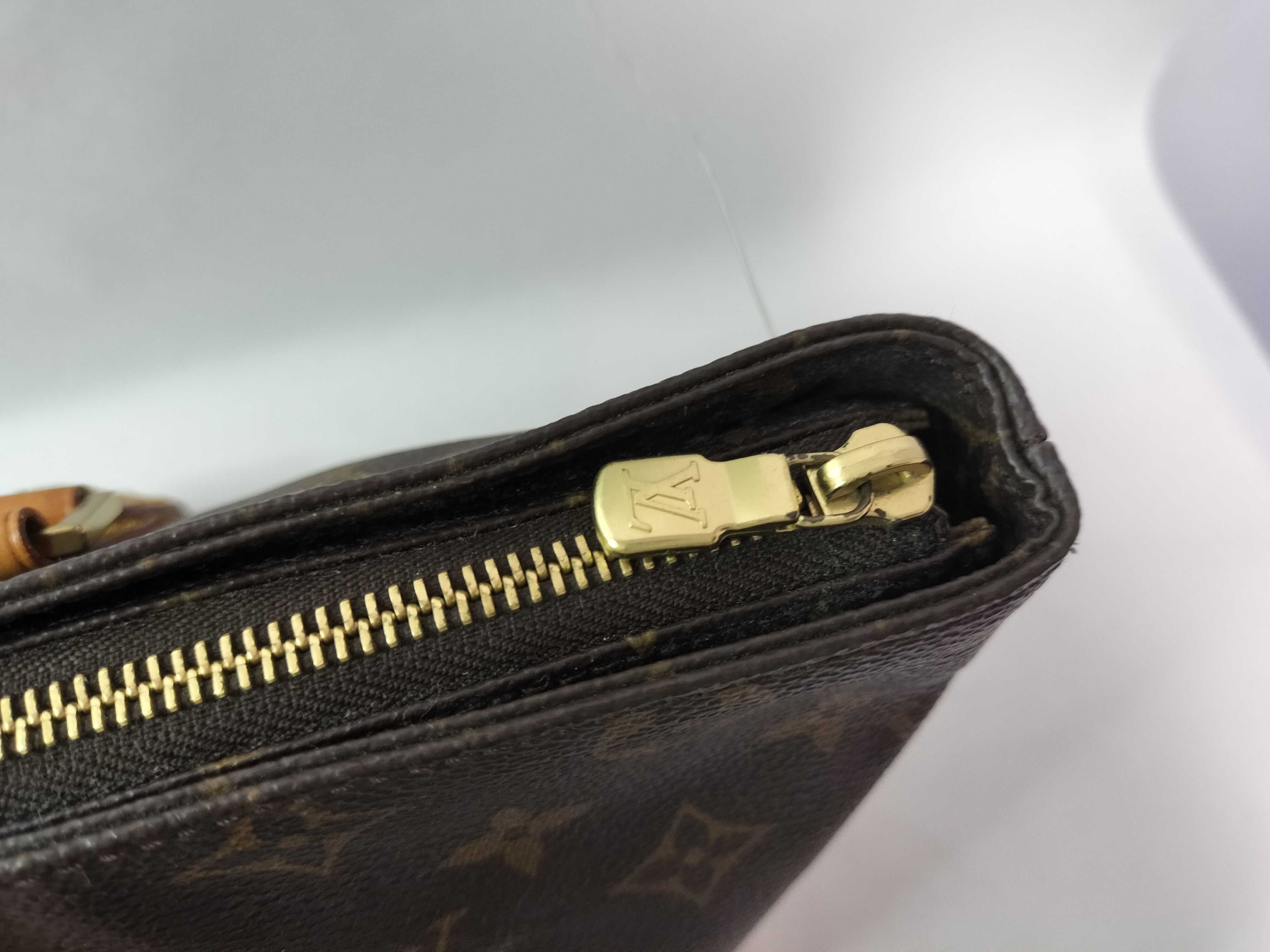 Monogram Vuitton Monogram Cabas Mezzo M51151 TH0090 Brown Tote Bag — view 13