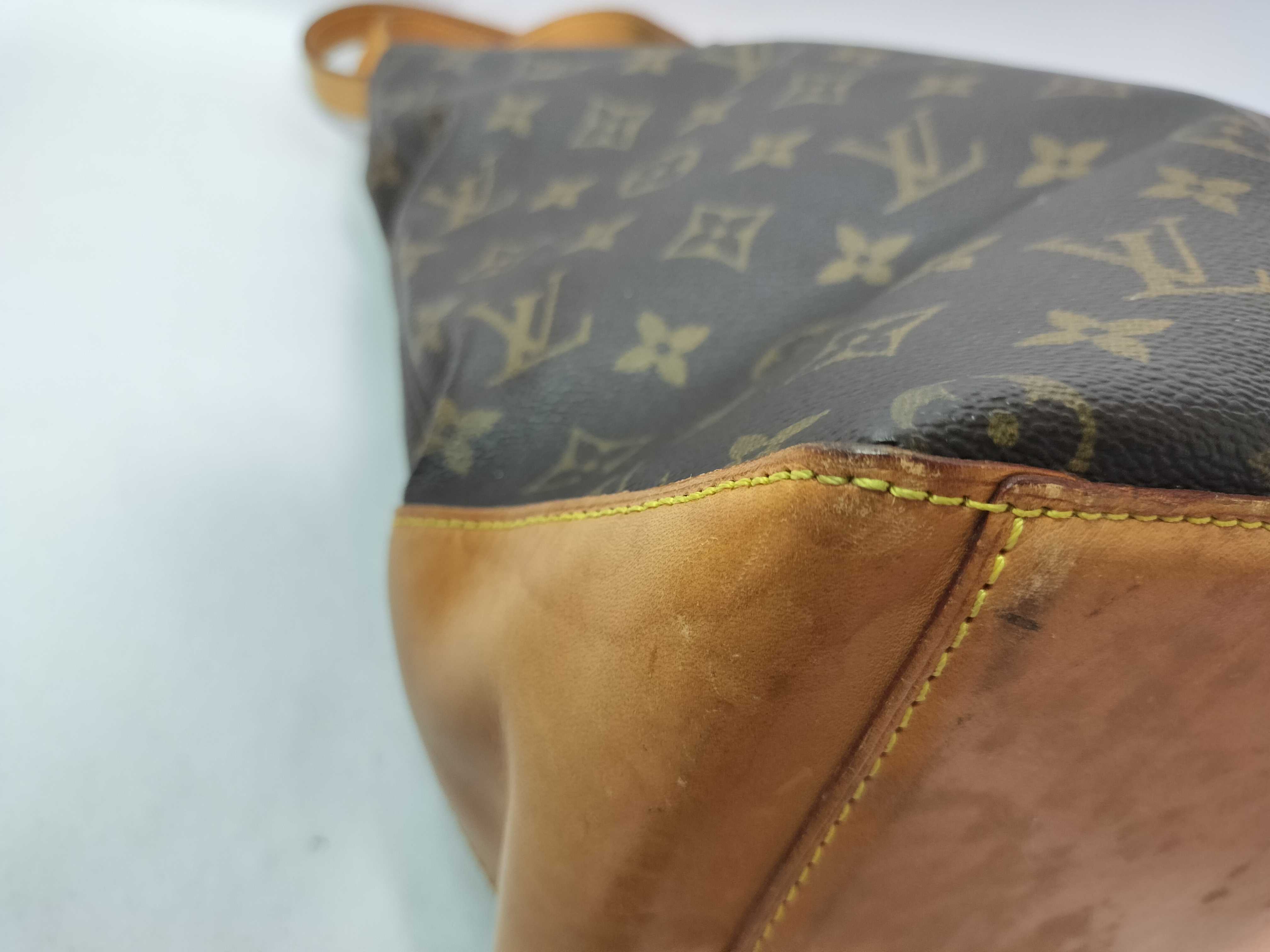Monogram Vuitton Monogram Cabas Mezzo M51151 TH0090 Brown Tote Bag — view 10