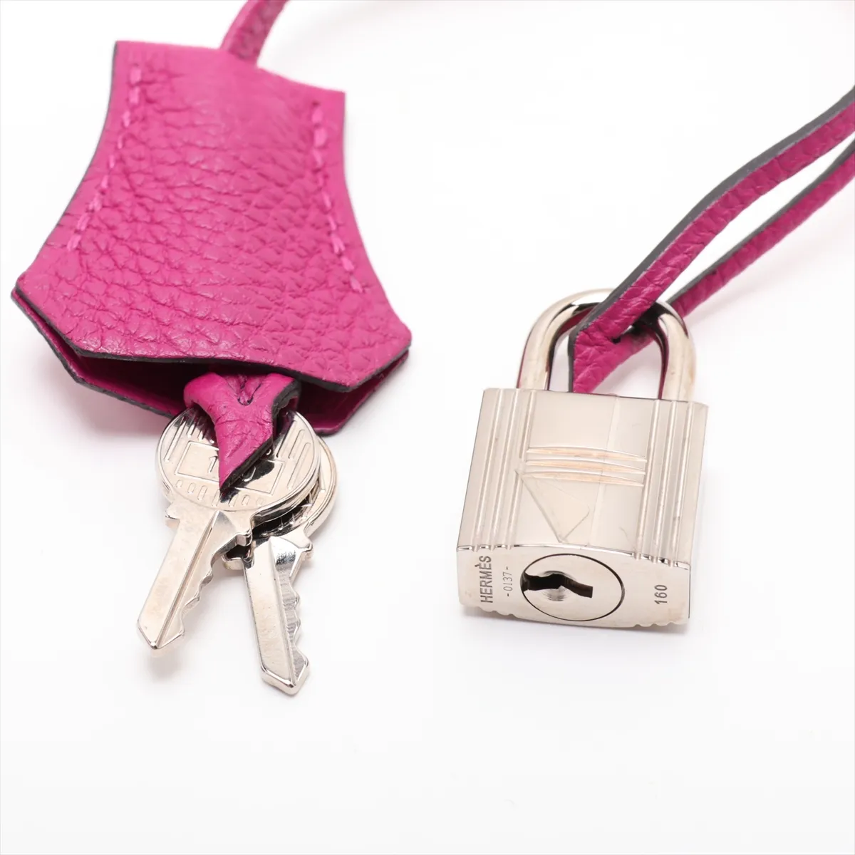 [Individually packaged] Hermes Kelly 25 Retourne Togo Rose Purple Silver Hardware C: 2018 — view 11