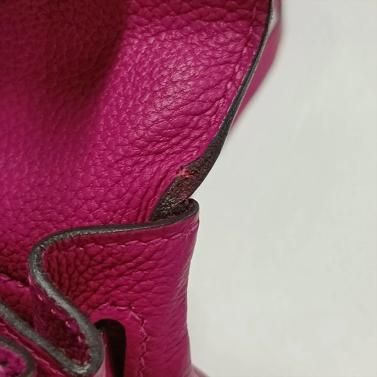[Individually packaged] Hermes Kelly 25 Retourne Togo Rose Purple Silver Hardware C: 2018 — view 14