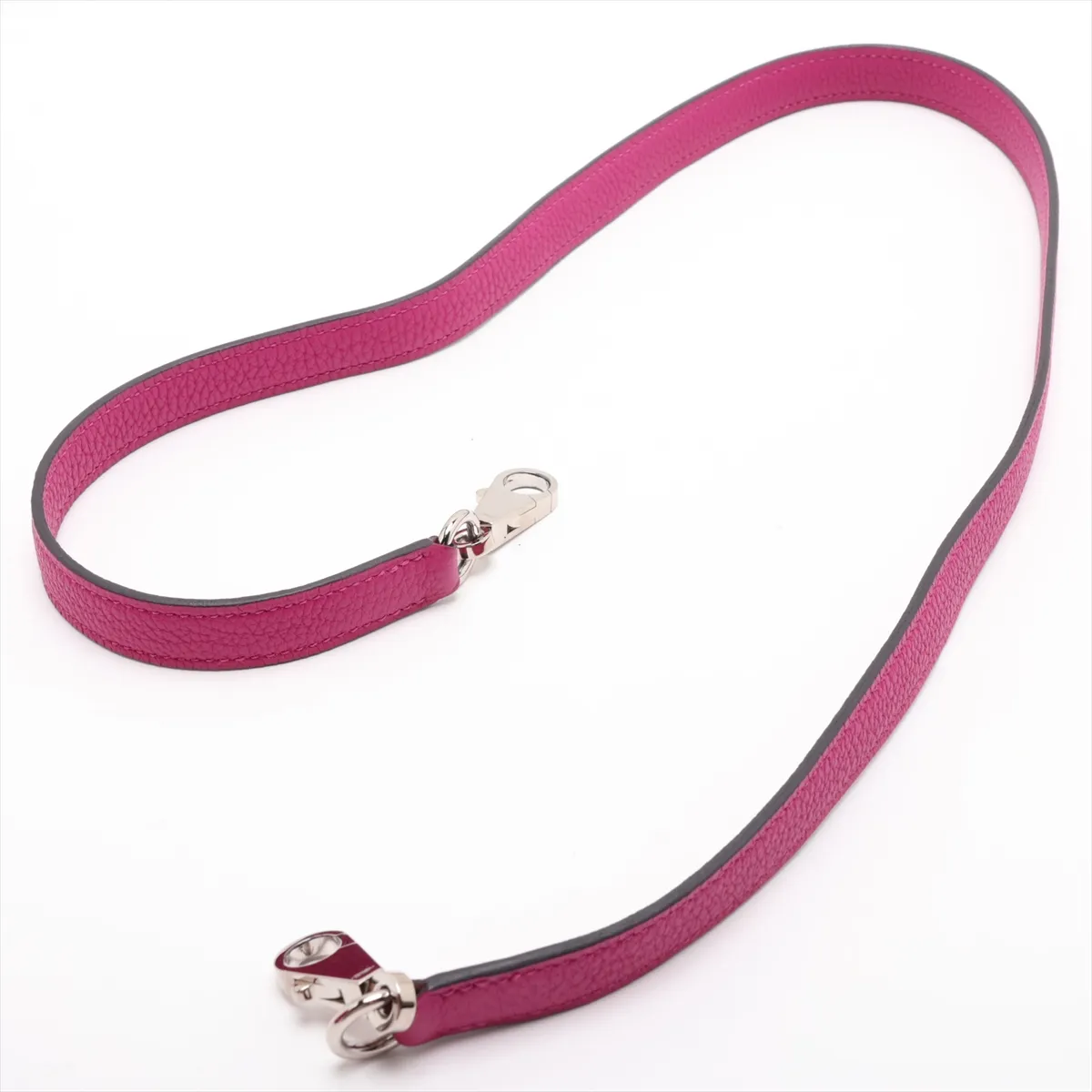 [Individually packaged] Hermes Kelly 25 Retourne Togo Rose Purple Silver Hardware C: 2018 — view 7