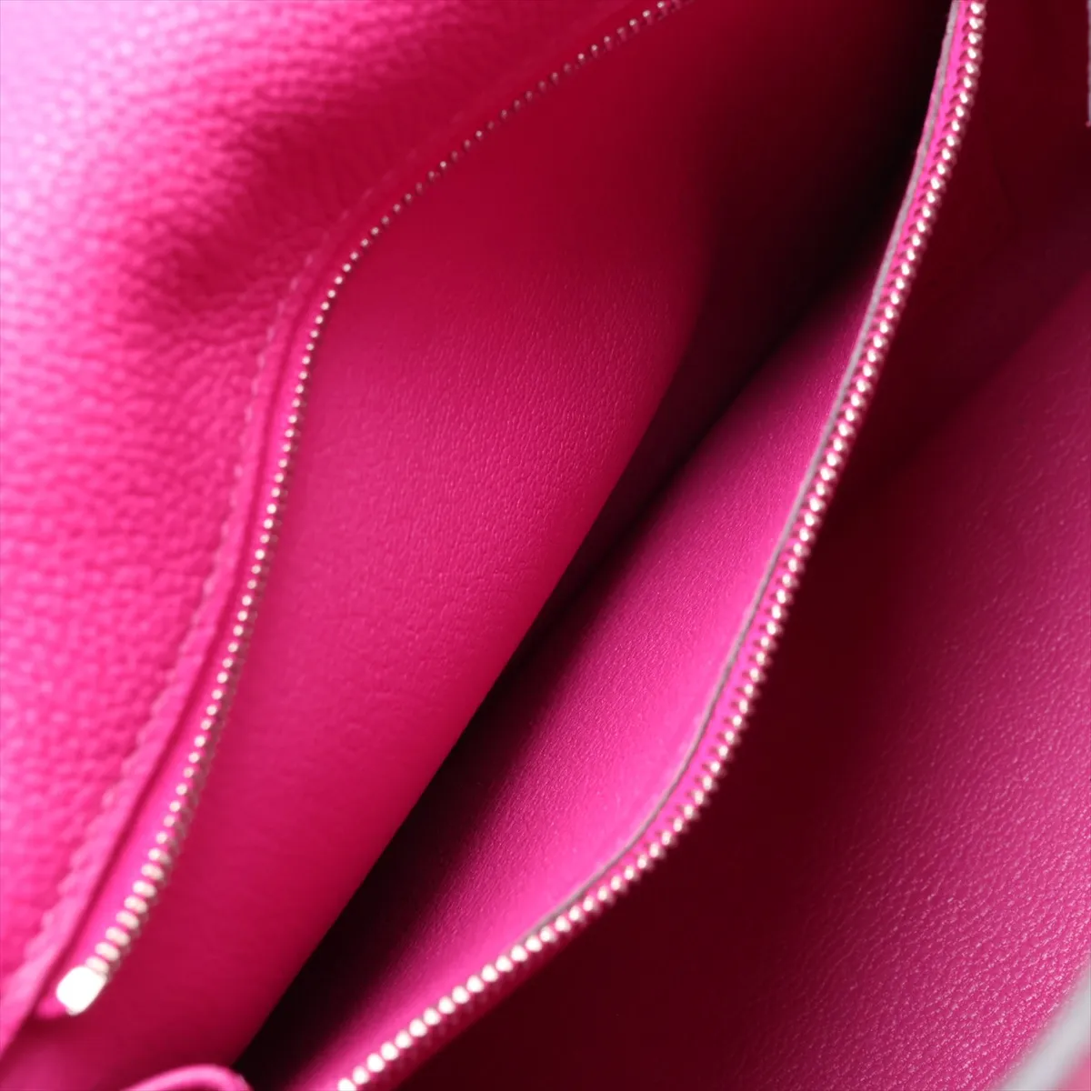 [Individually packaged] Hermes Kelly 25 Retourne Togo Rose Purple Silver Hardware C: 2018 — view 9