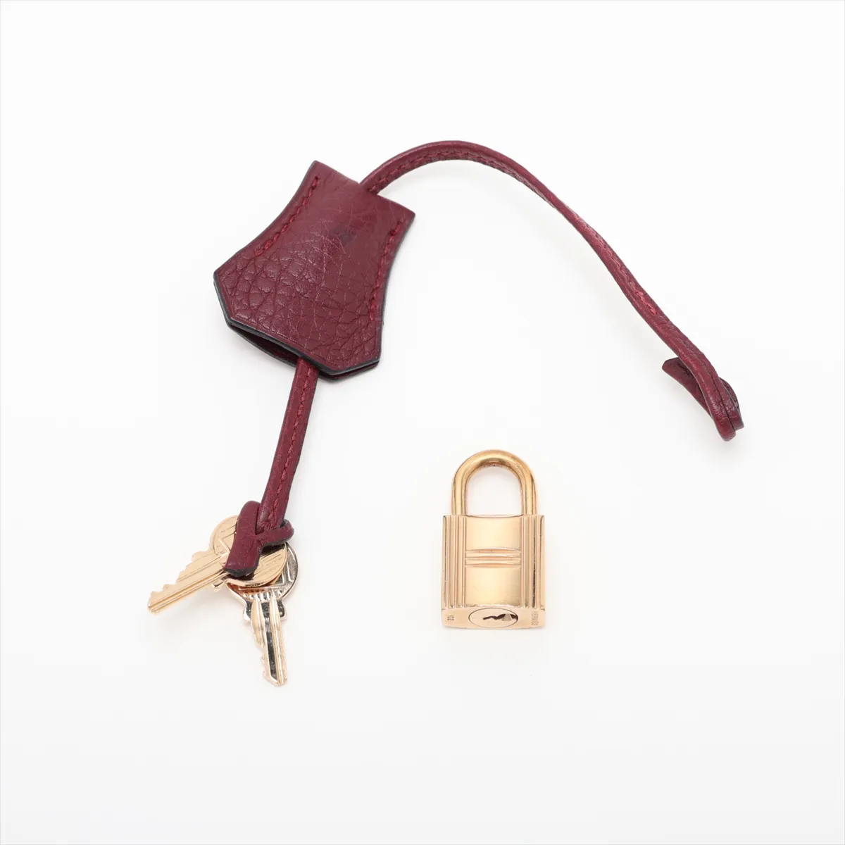 [Individually packaged] Hermes Kelly 32 Retourne Togo Rouge H Gold Hardware I: 2005 — view 12