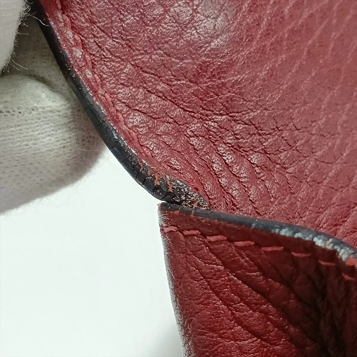 [Individually packaged] Hermes Kelly 32 Retourne Togo Rouge H Gold Hardware I: 2005 — view 13