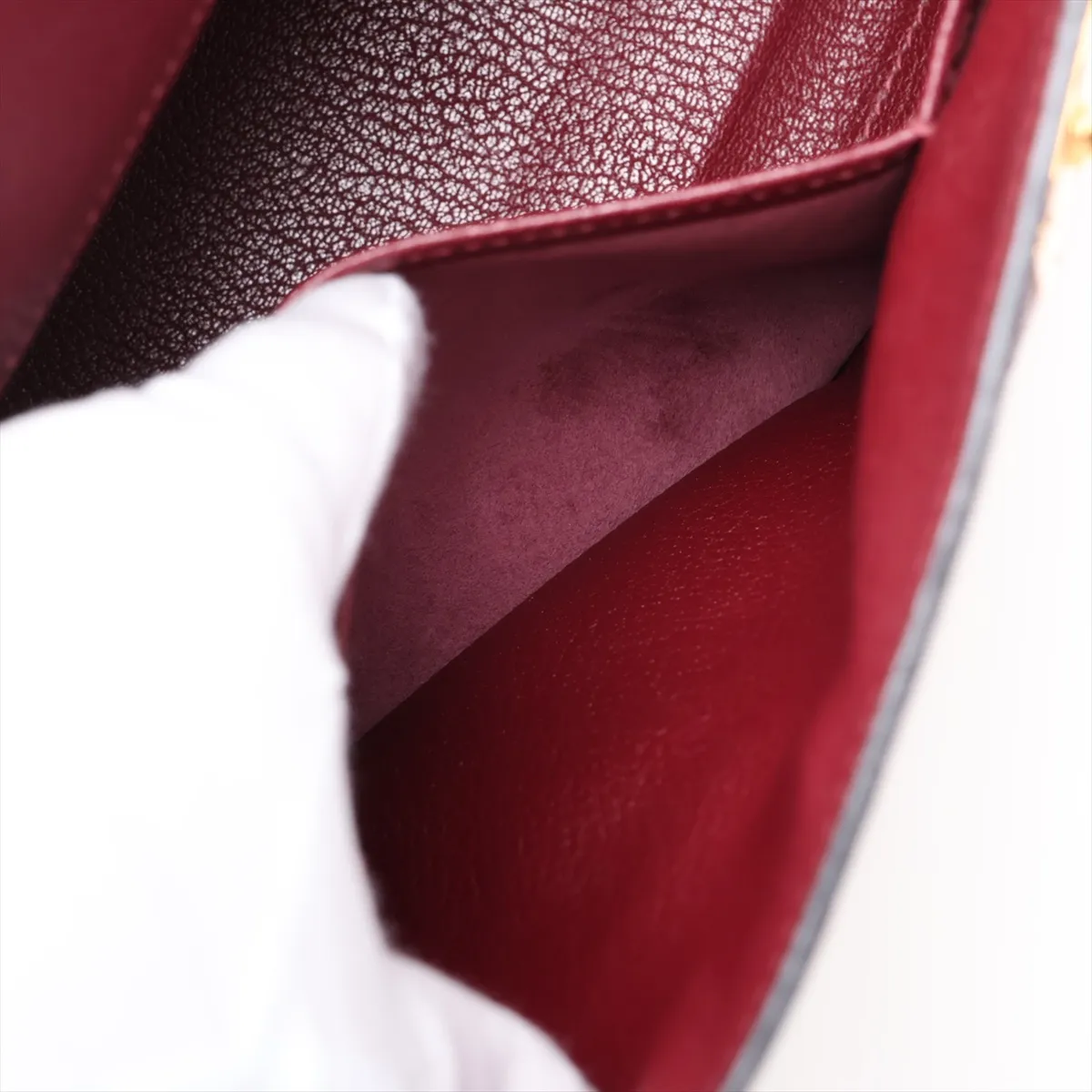 [Individually packaged] Hermes Kelly 32 Retourne Togo Rouge H Gold Hardware I: 2005 — view 9