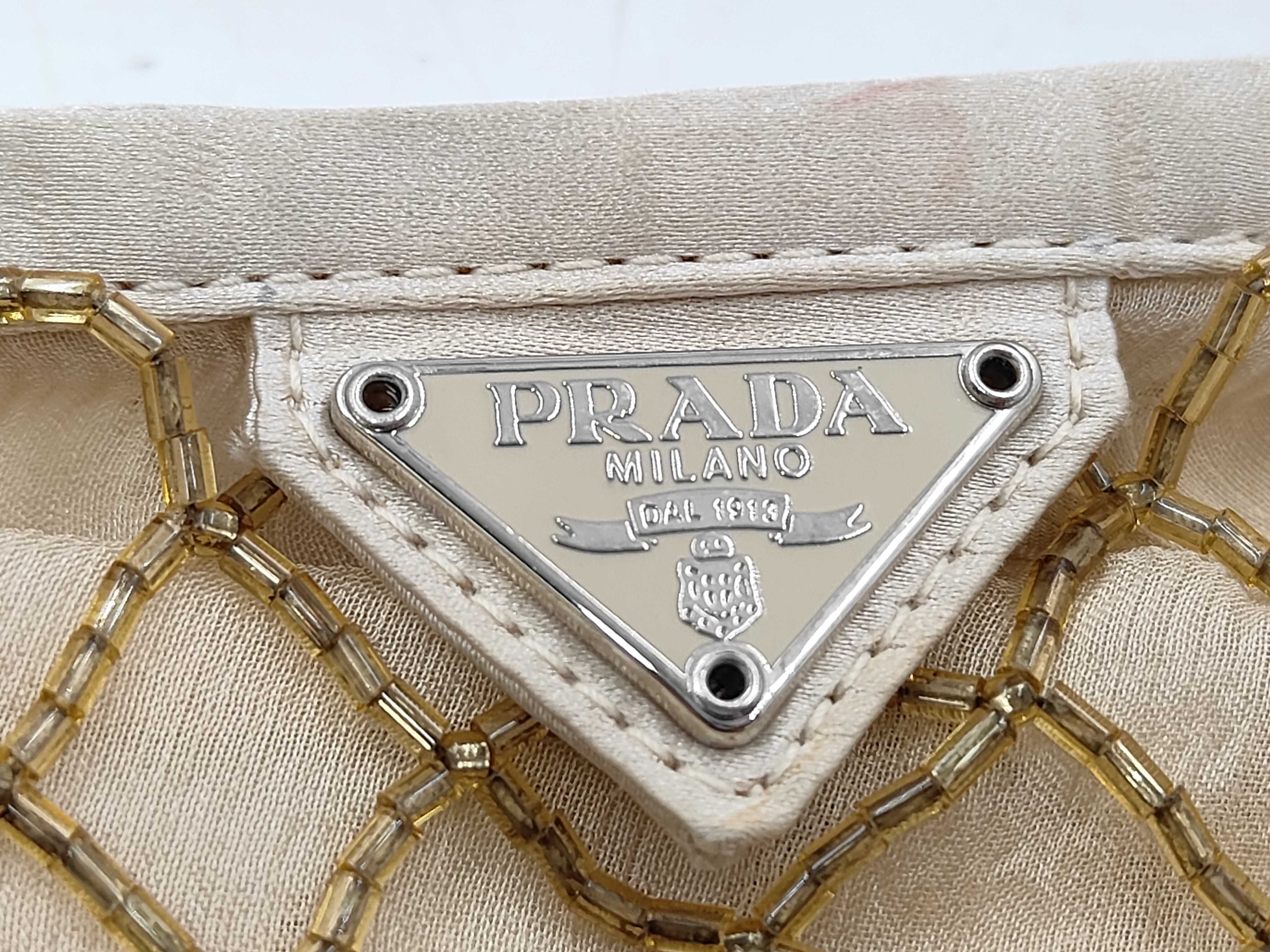 Triangle Logo Beaded Mini Handbag — view 10