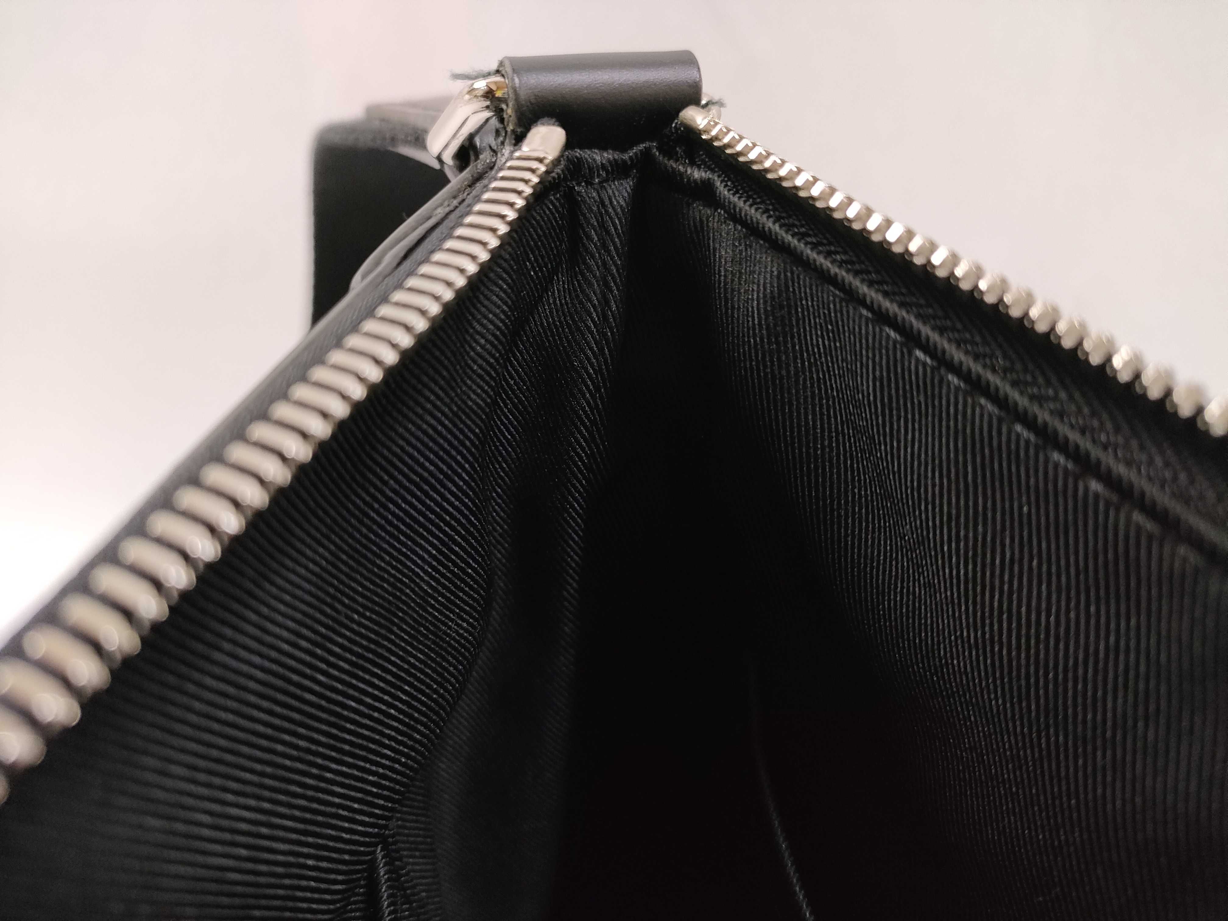 Damier Graphite Mick PM NM N40003 CA4139 Black Shoulder Bag — view 12