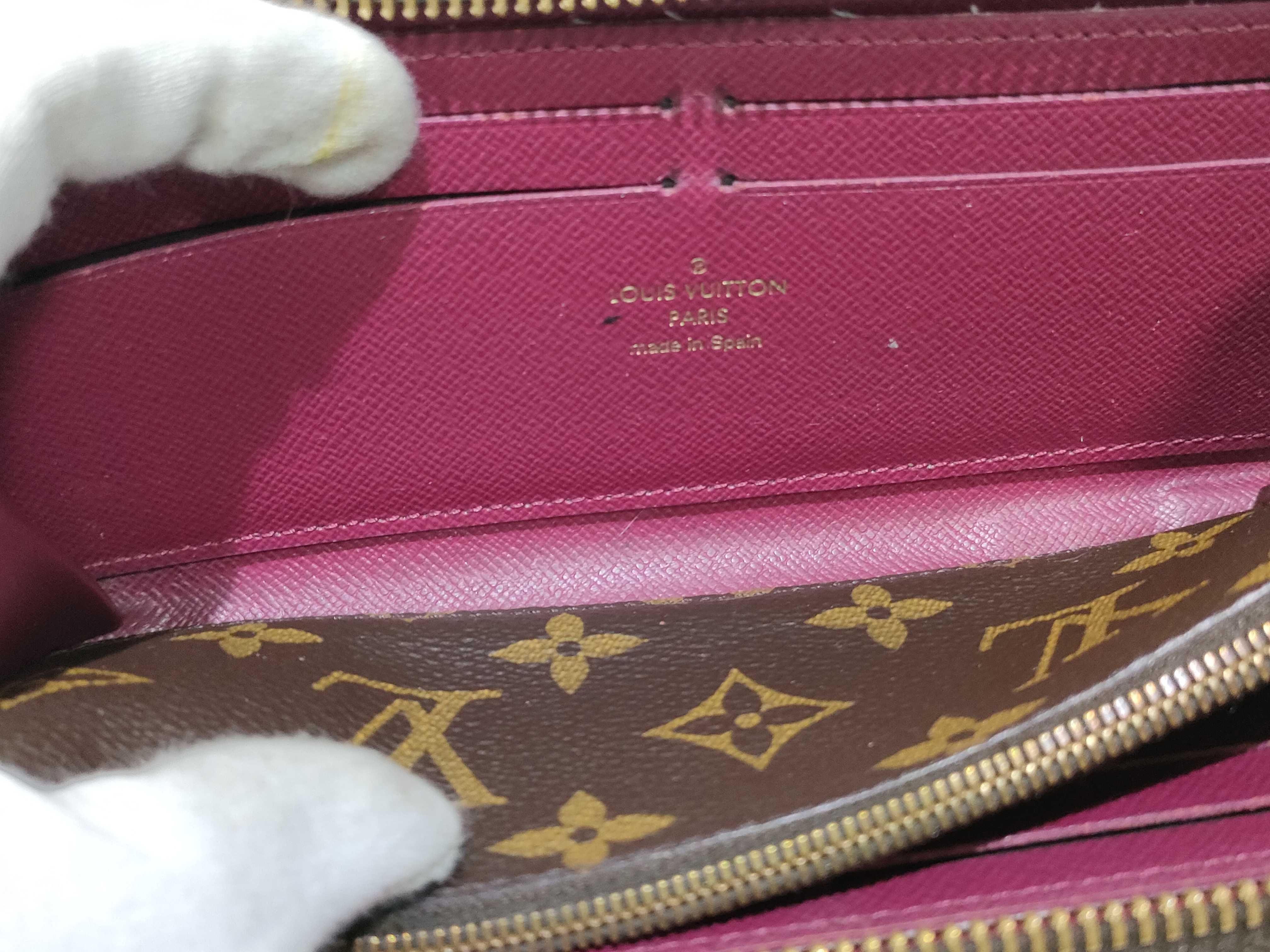 Monogram Louis Vuitton Monogram Portefeuille Clemence M60742 Wallet — view 12