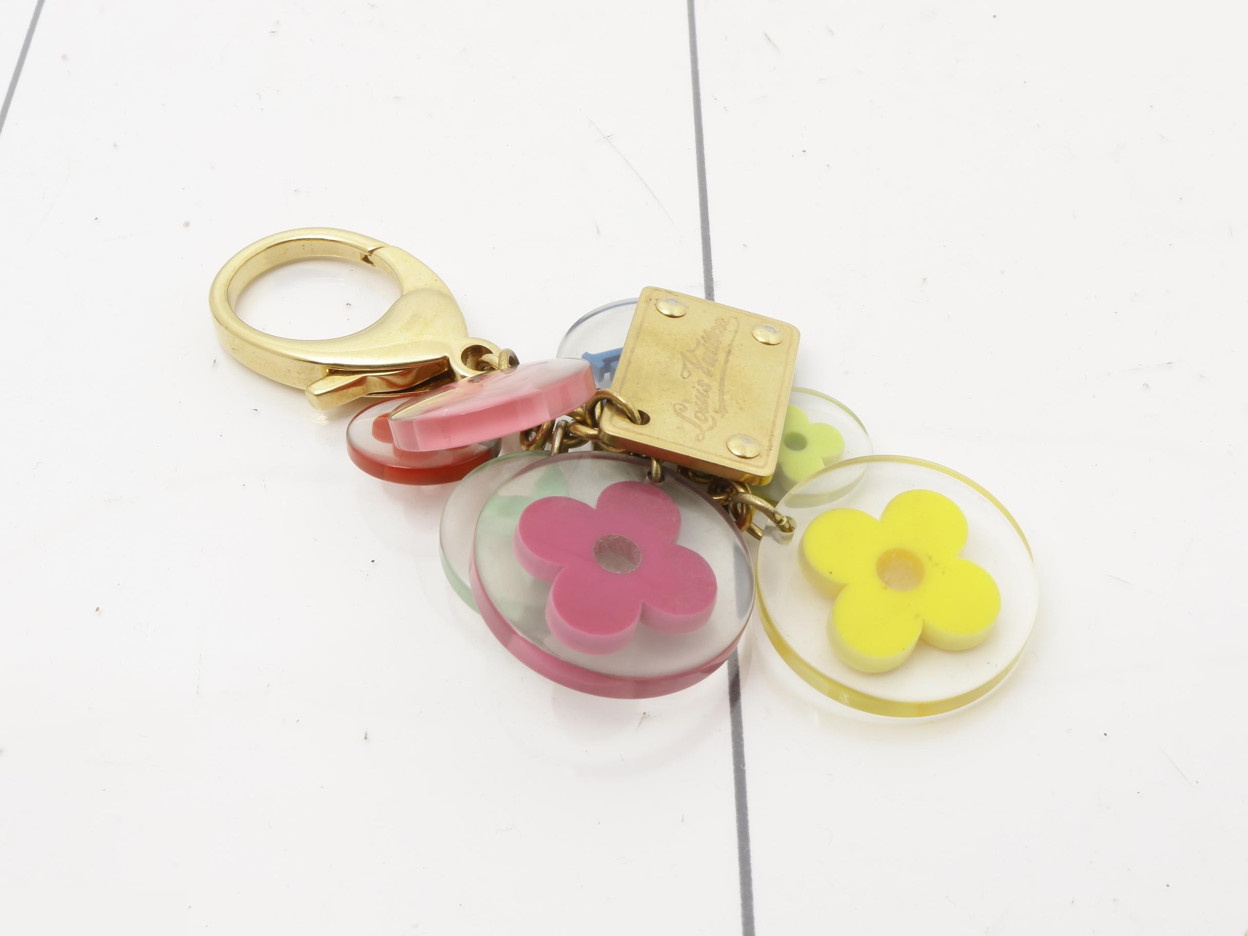 Portefeuille Fleur Bag Charm Keychain — view 2