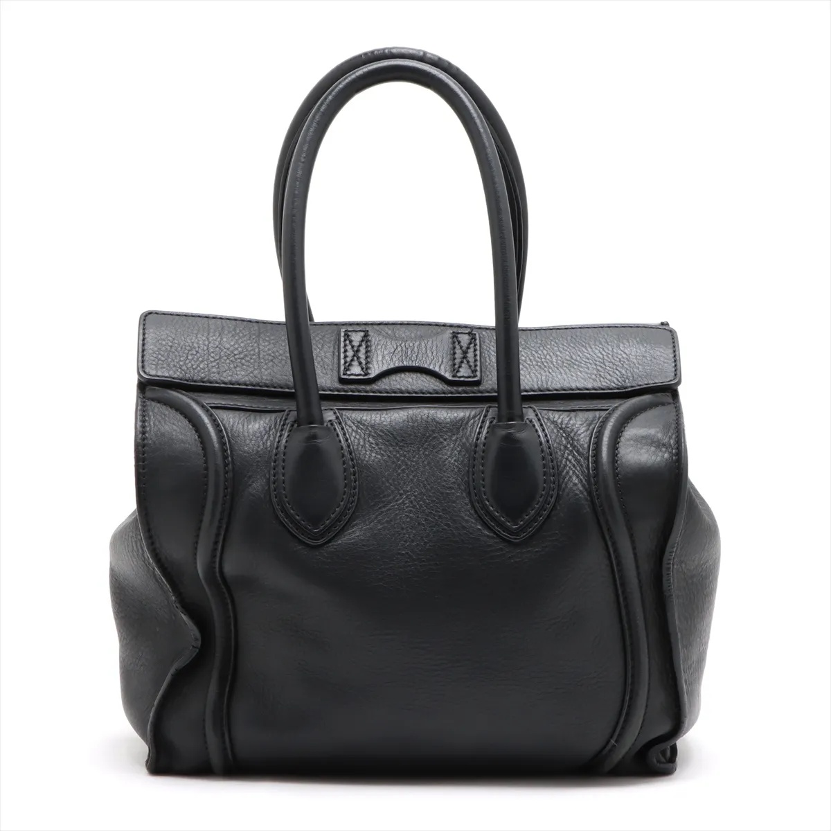 Luggage Phantom Leather Handbag Black — view 2