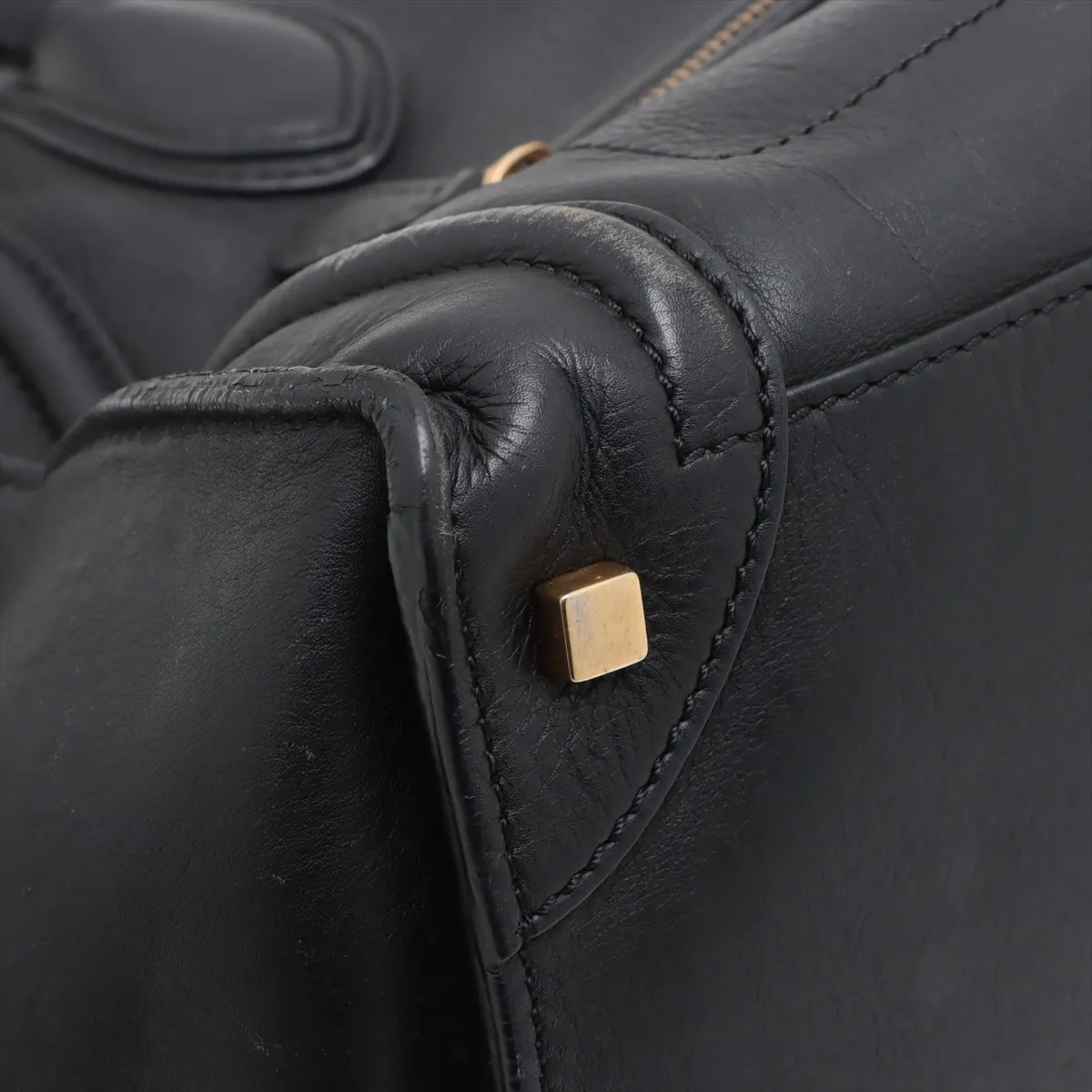 Luggage Phantom Leather Handbag Black — view 13