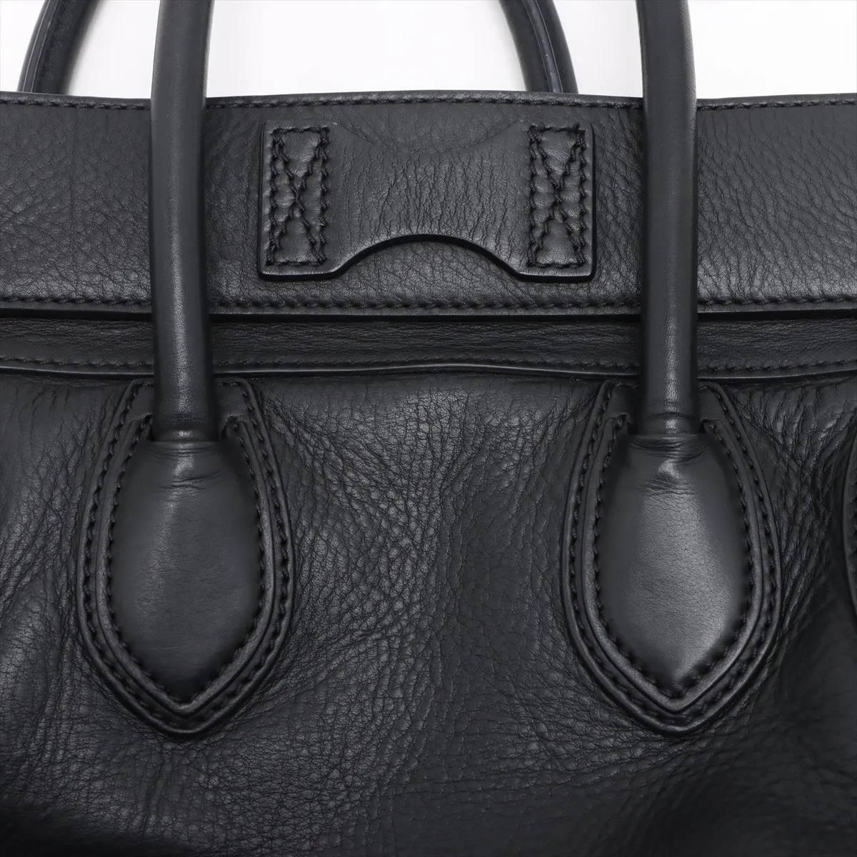 Luggage Phantom Leather Handbag Black — view 14
