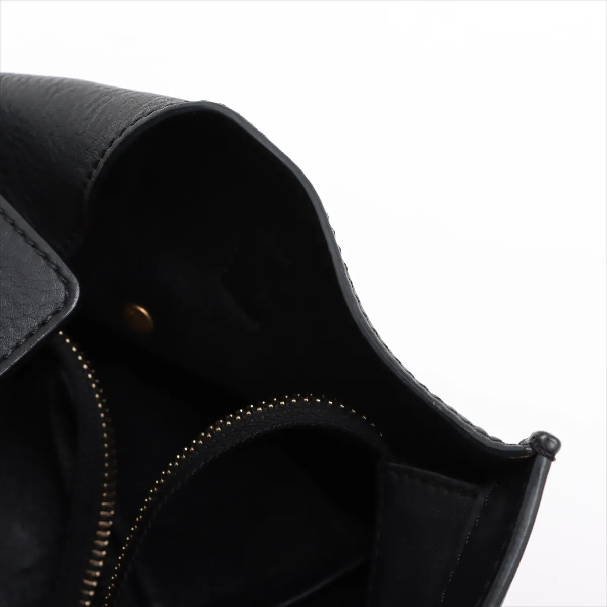 Luggage Phantom Leather Handbag Black — view 15