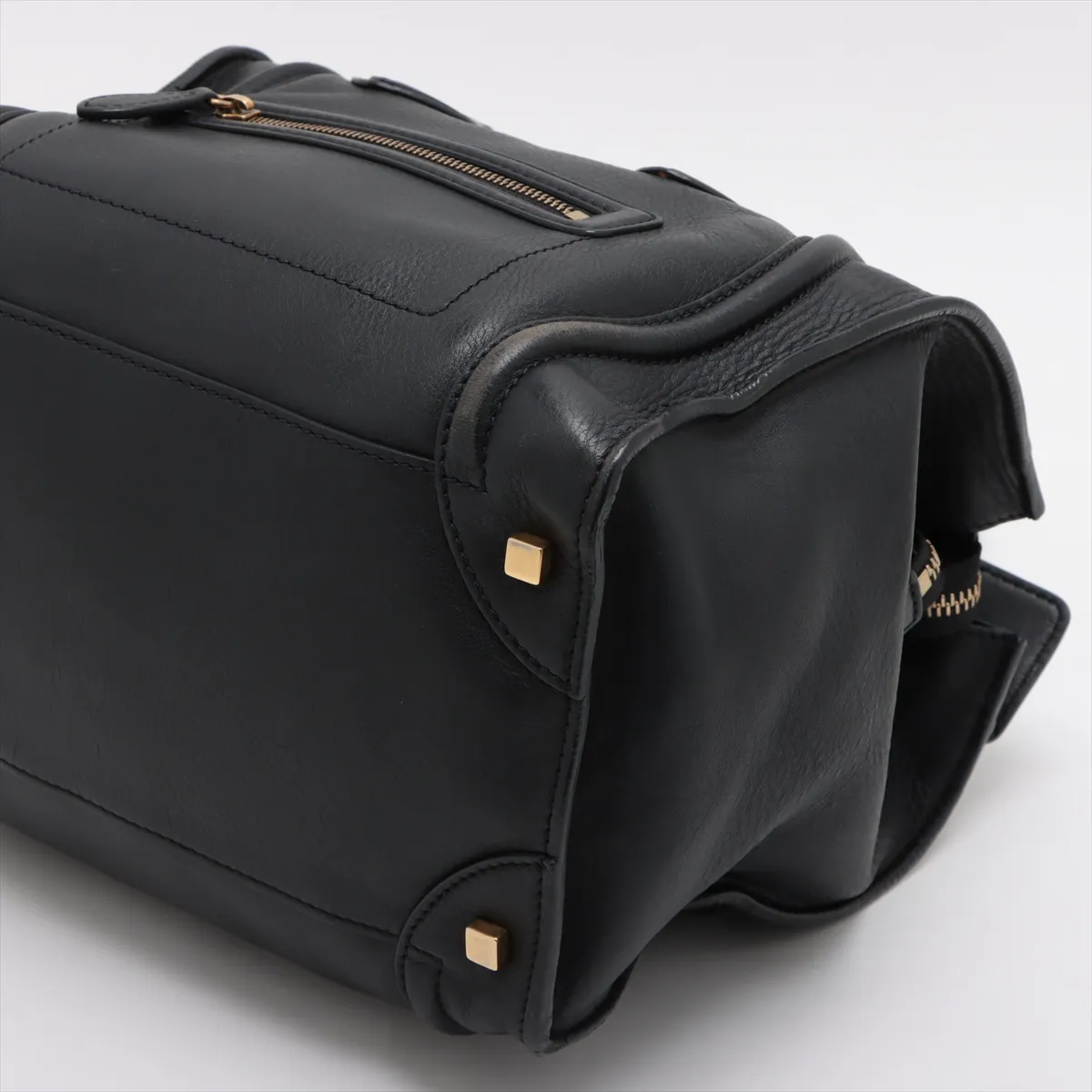 Luggage Phantom Leather Handbag Black — view 3